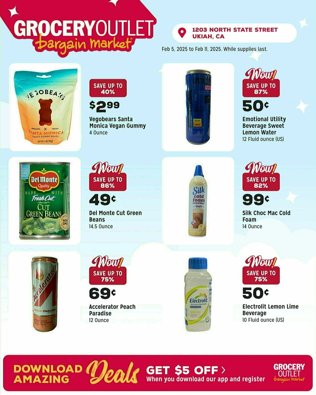 Grocery Outlet Weekly Ad from February 5