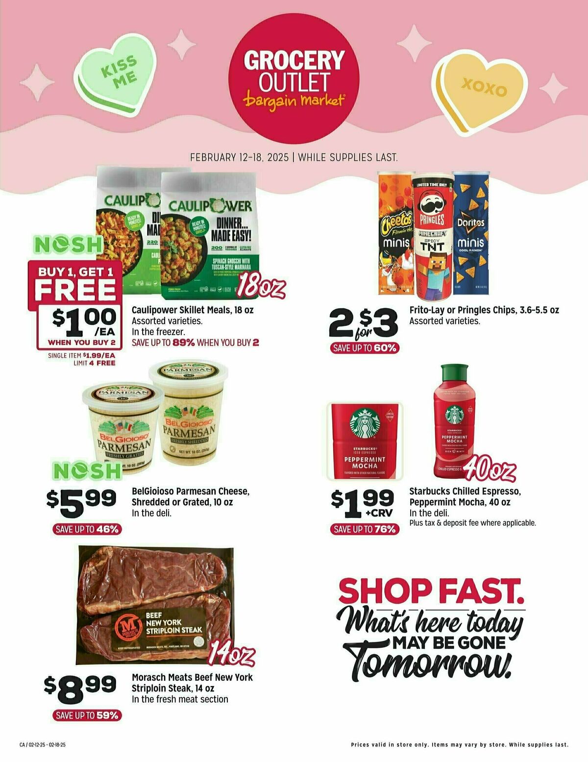 Grocery Outlet Weekly Ad from February 12