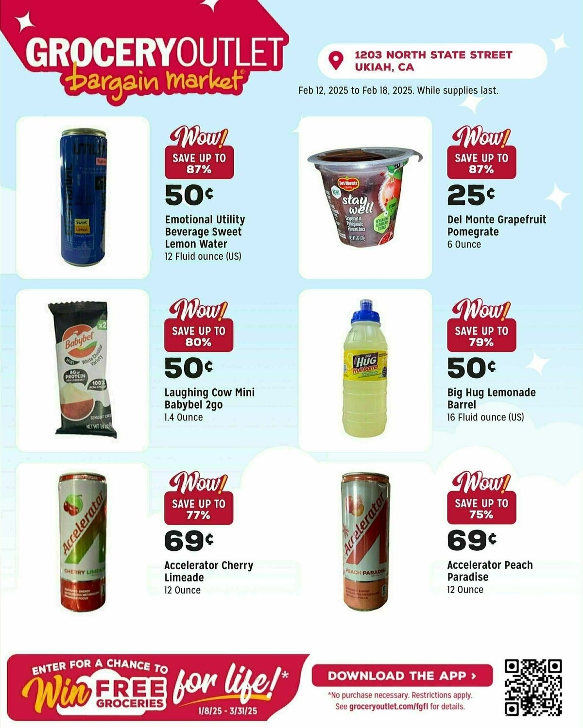 Grocery Outlet Weekly Ad from February 12
