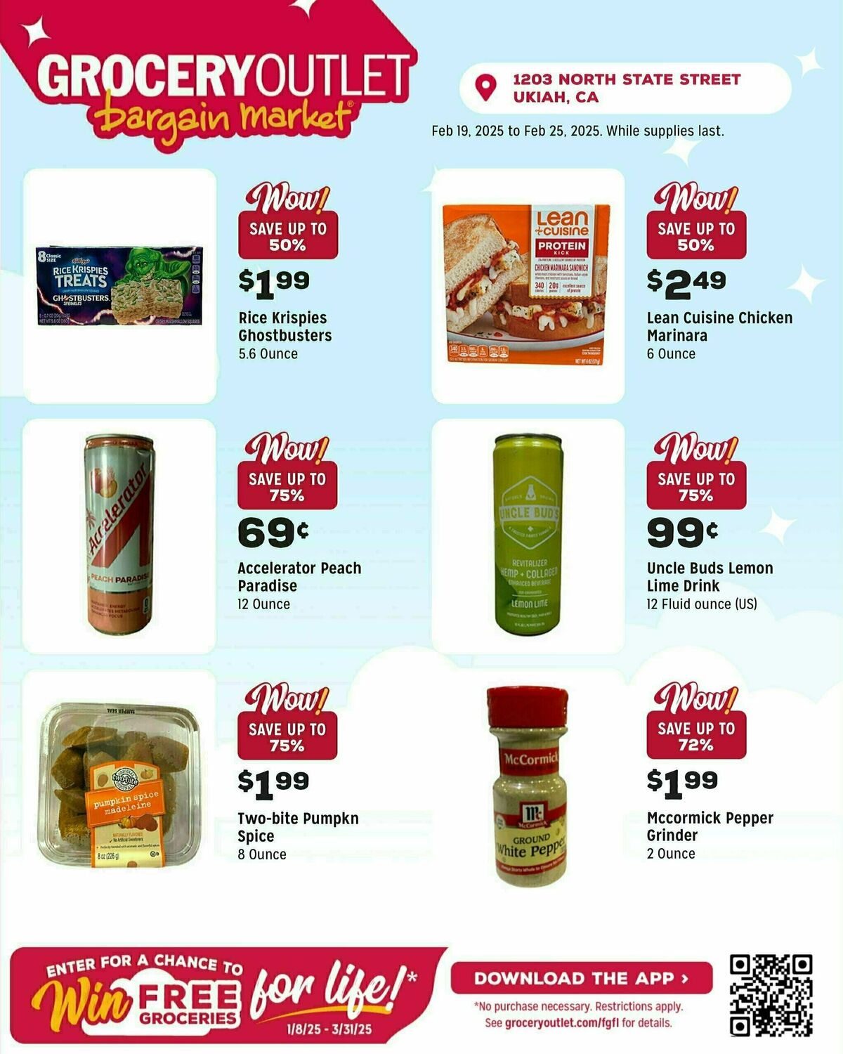 Grocery Outlet Weekly Ad from February 19