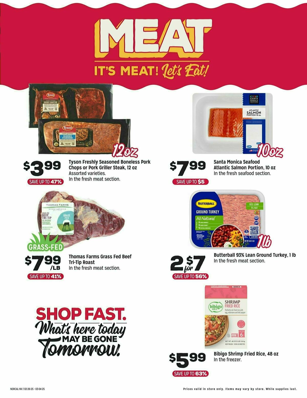 Grocery Outlet Weekly Ad from February 26