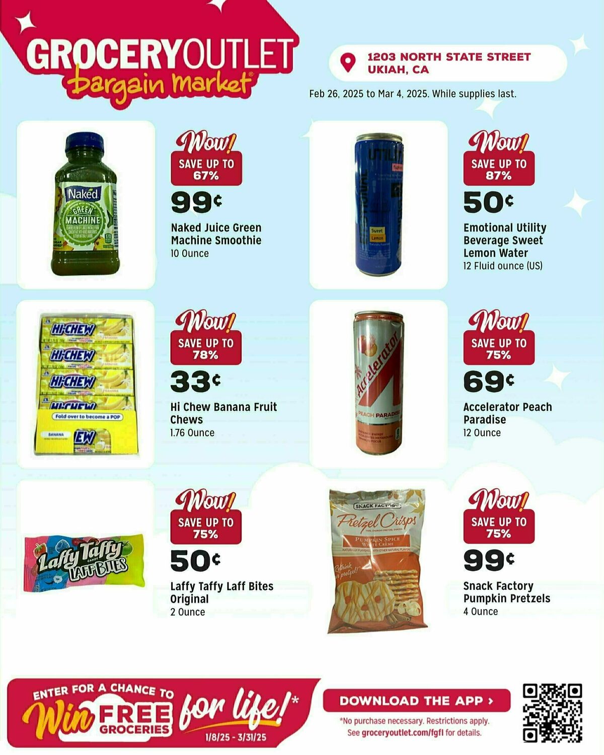 Grocery Outlet Weekly Ad from February 26