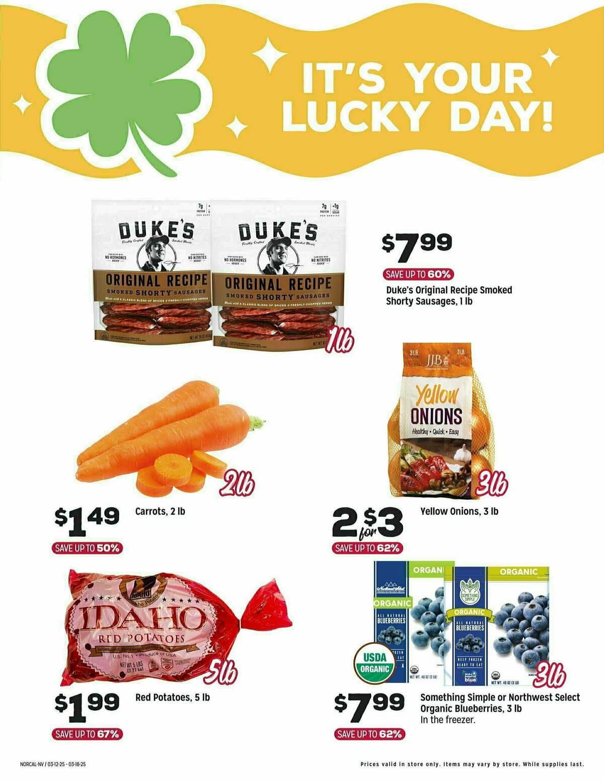Grocery Outlet Weekly Ad from March 12