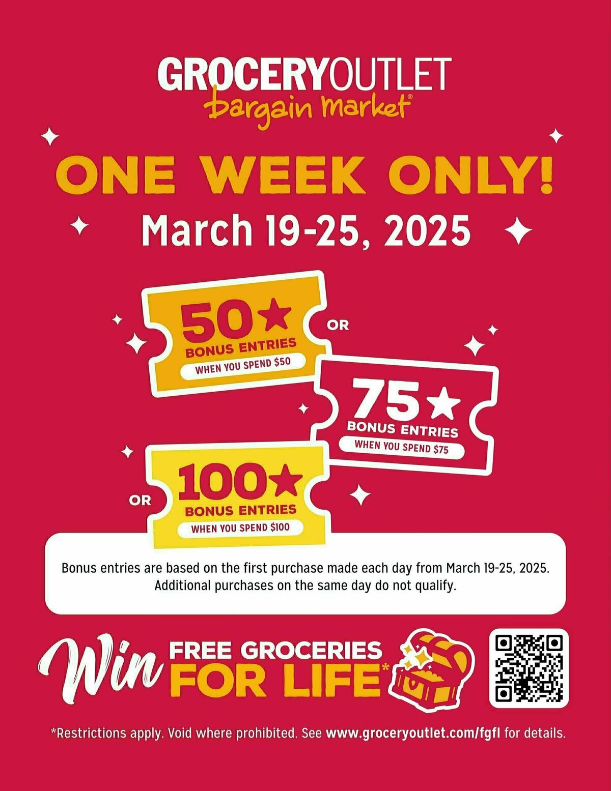 Grocery Outlet Weekly Ad from March 19