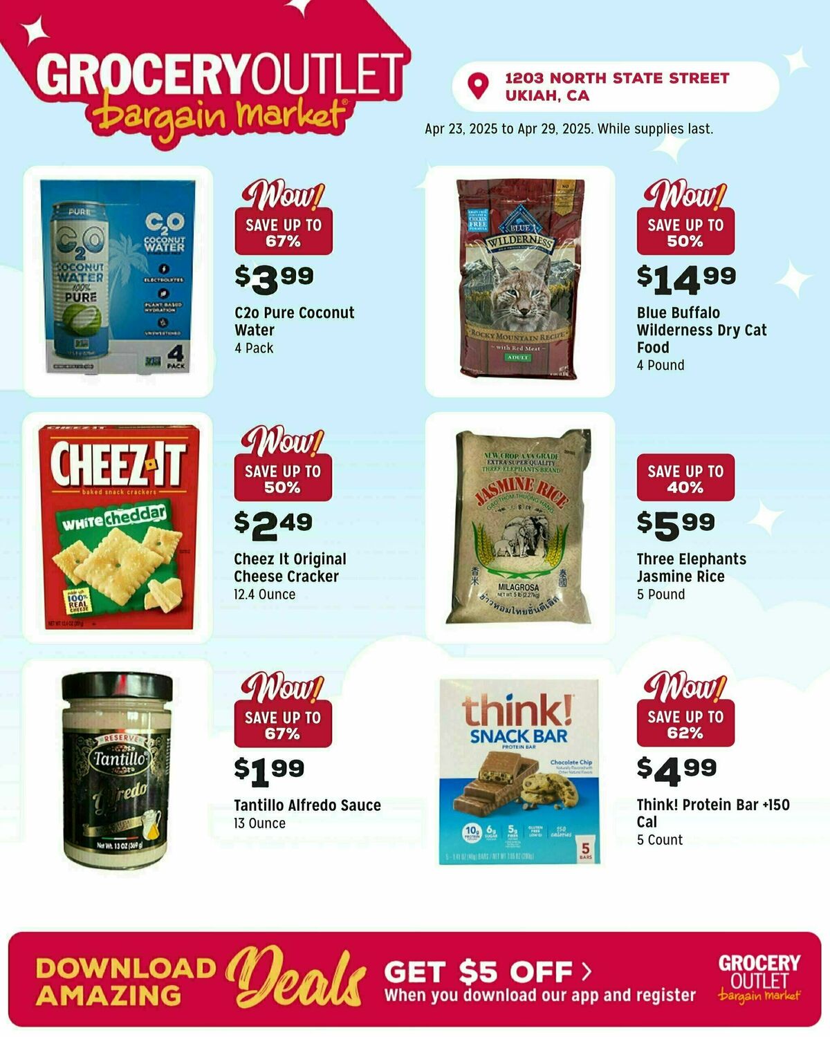 Grocery Outlet Weekly Ad from April 23