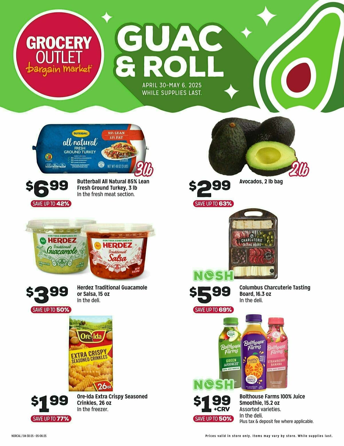 Grocery Outlet Weekly Ad from April 30