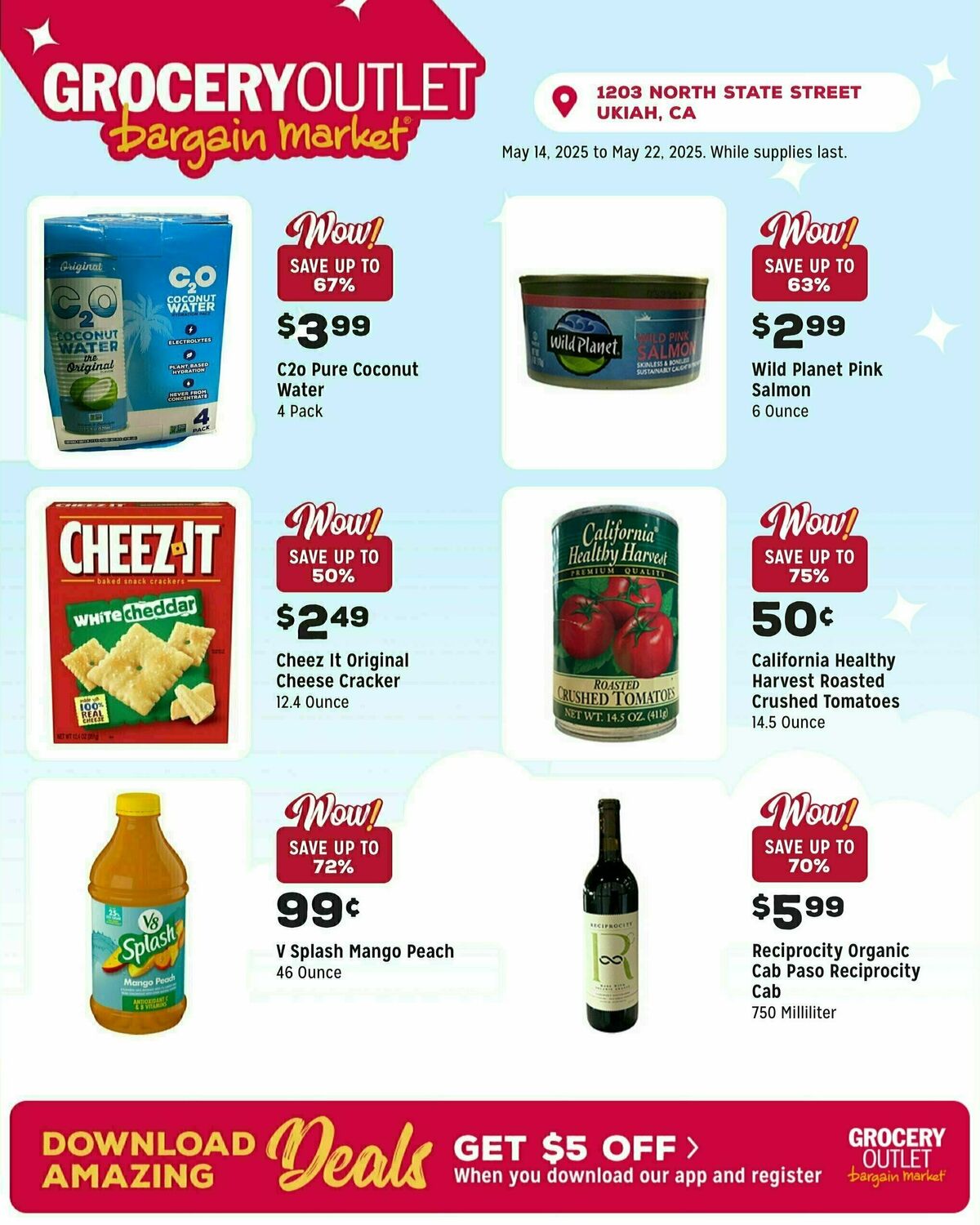 Grocery Outlet Weekly Ad from May 14