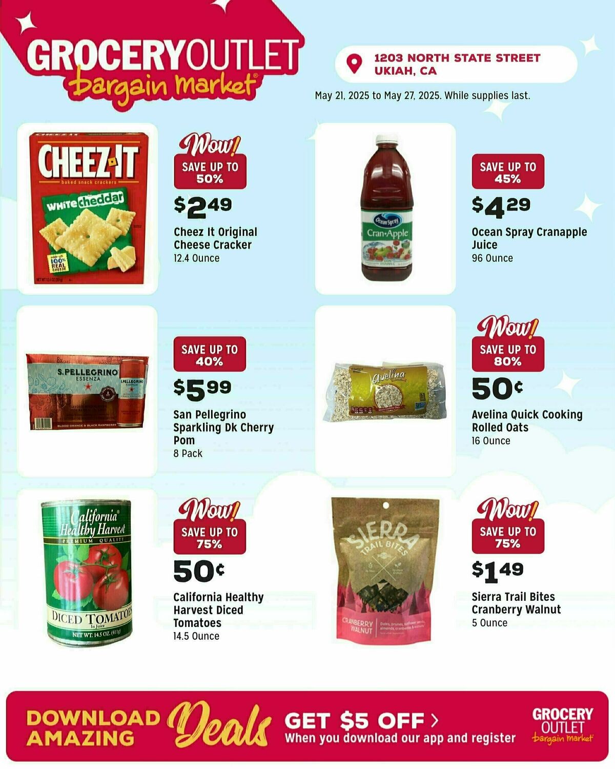 Grocery Outlet Weekly Ad from May 21