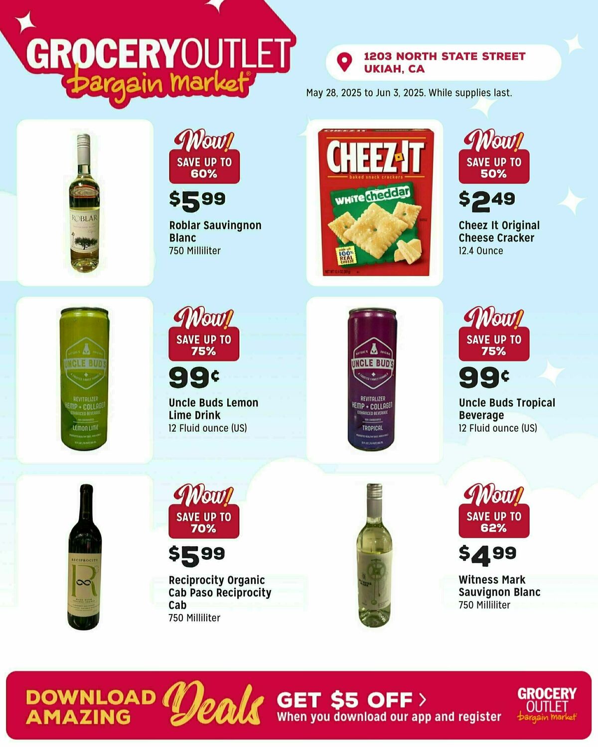 Grocery Outlet Weekly Ad from May 28