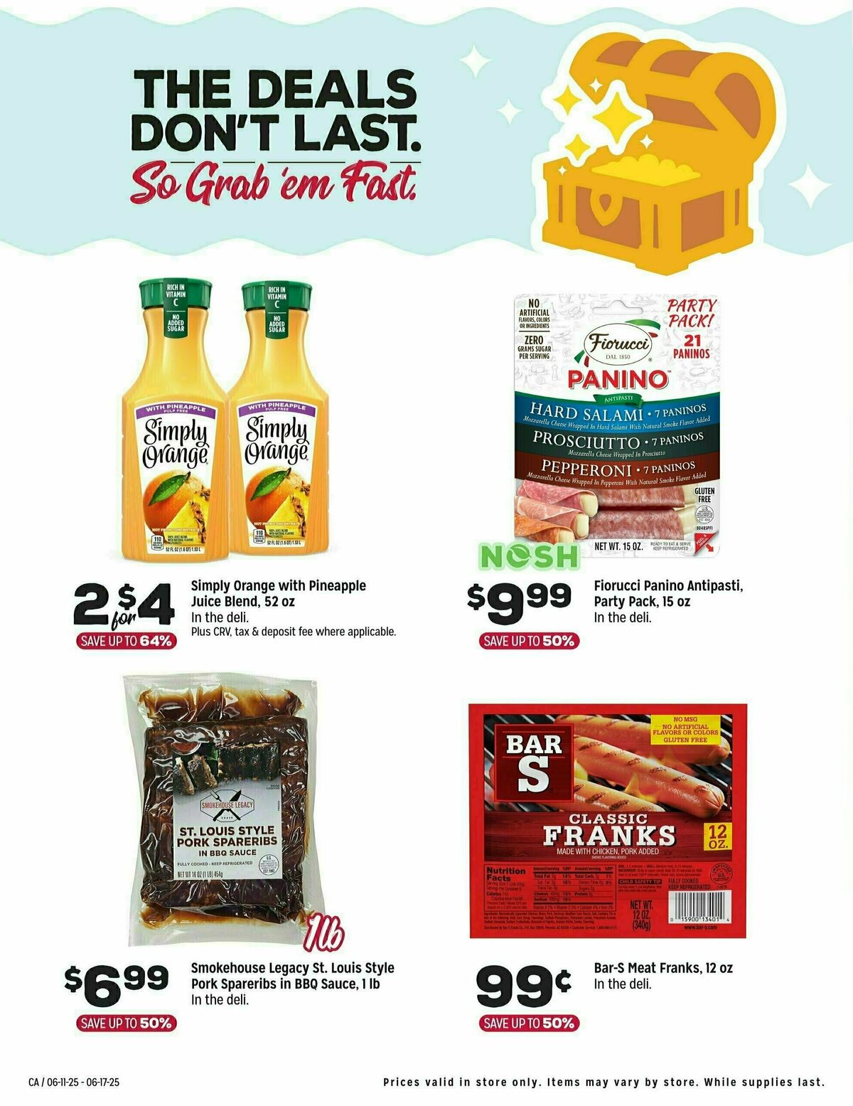 Grocery Outlet Weekly Ad from June 11