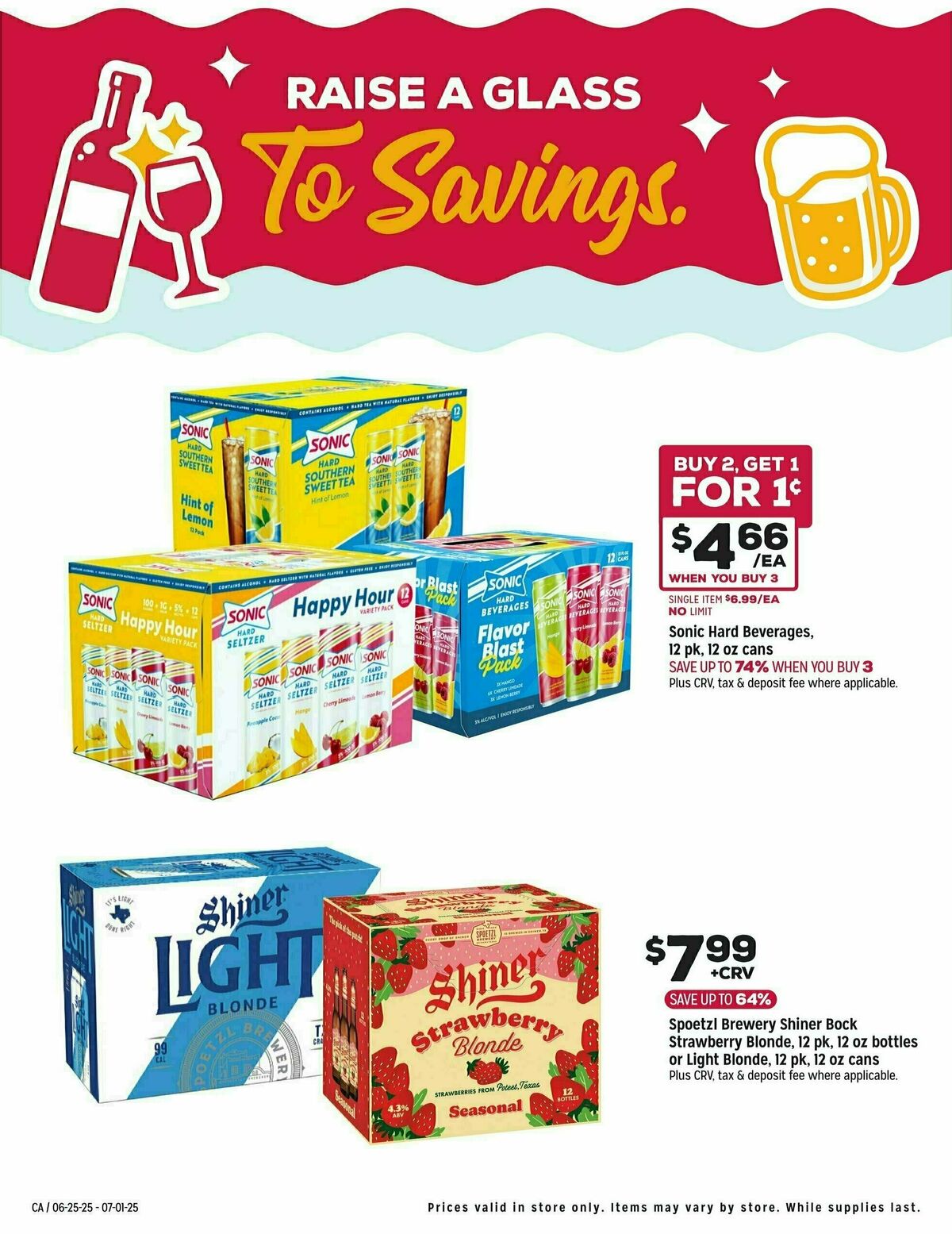 Grocery Outlet Weekly Ad from June 25