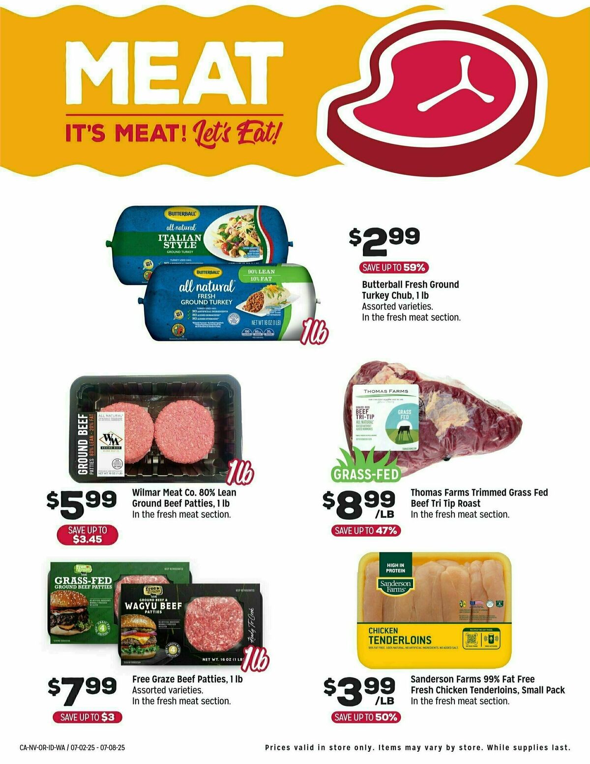 Grocery Outlet Weekly Ad from July 2