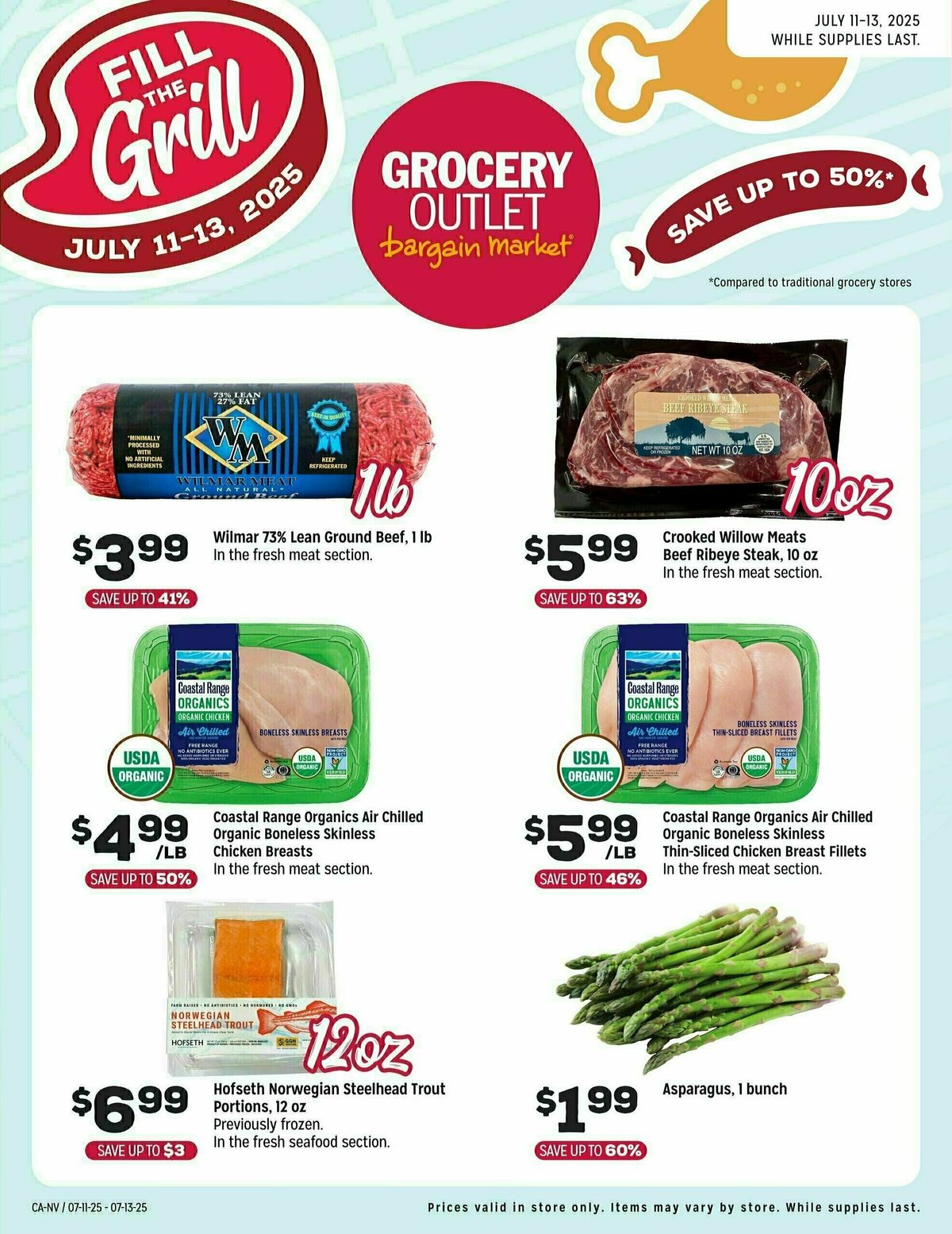 Grocery Outlet Weekly Ad from July 9