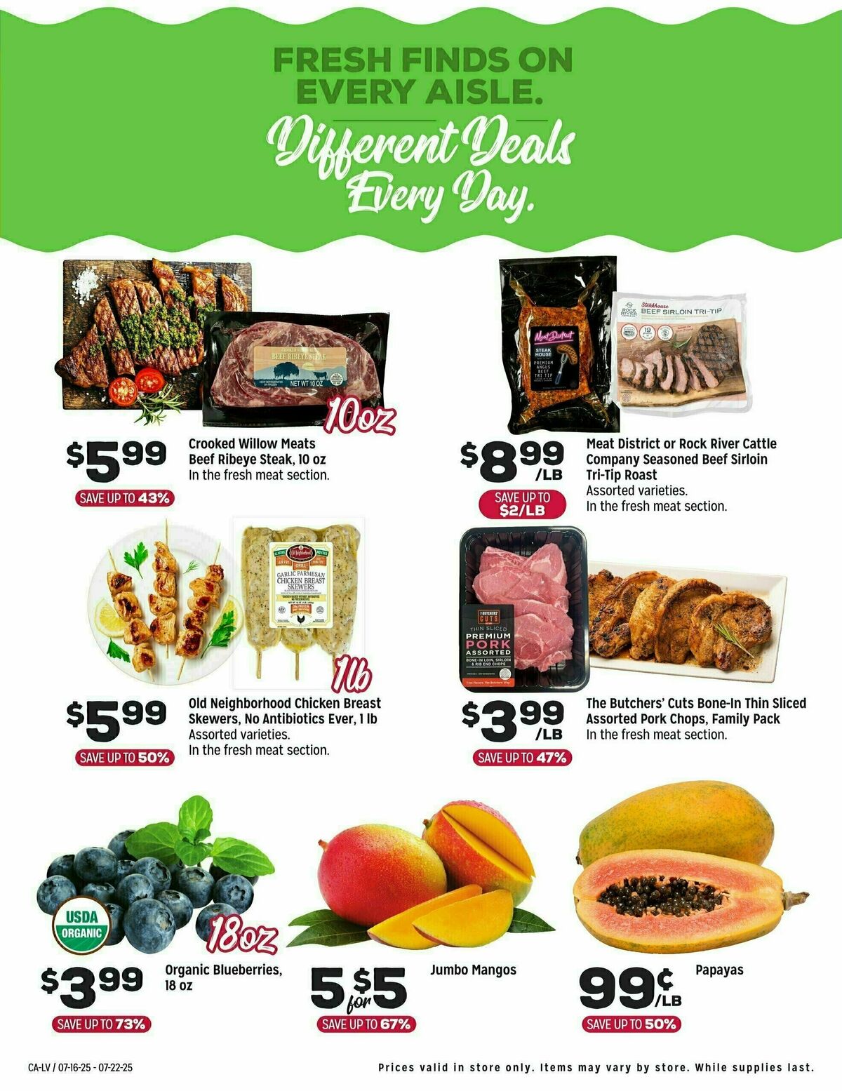 Grocery Outlet Weekly Ad from July 16