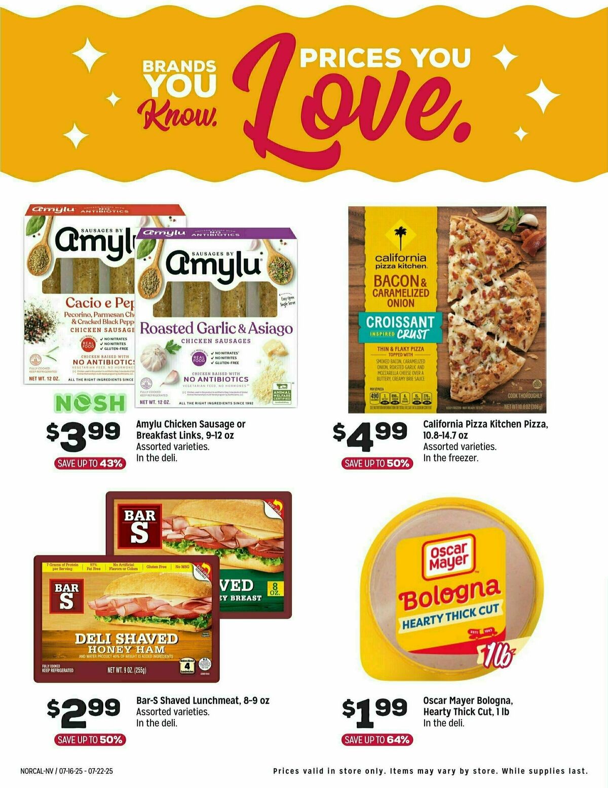 Grocery Outlet Weekly Ad from July 16