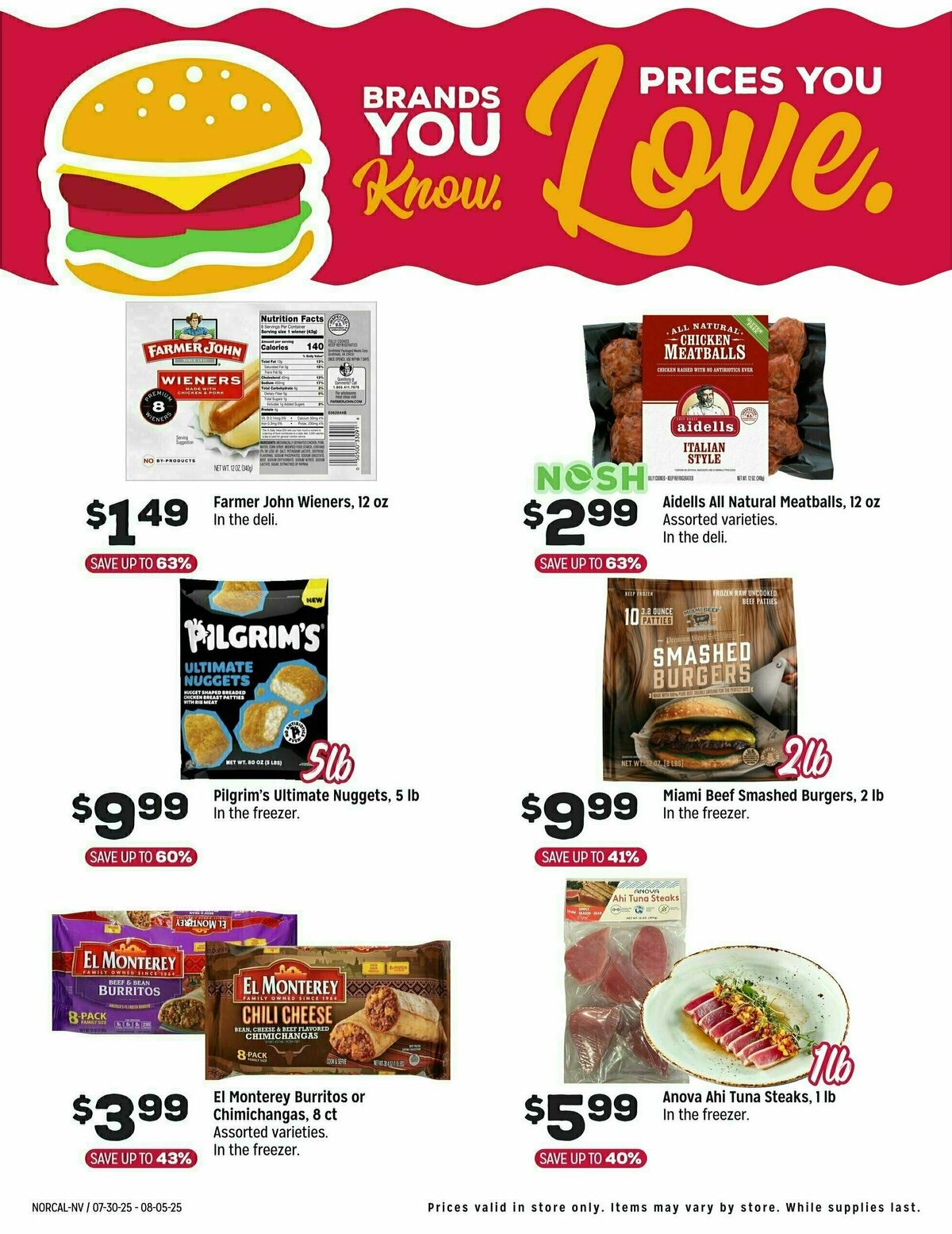 Grocery Outlet Weekly Ad from July 30