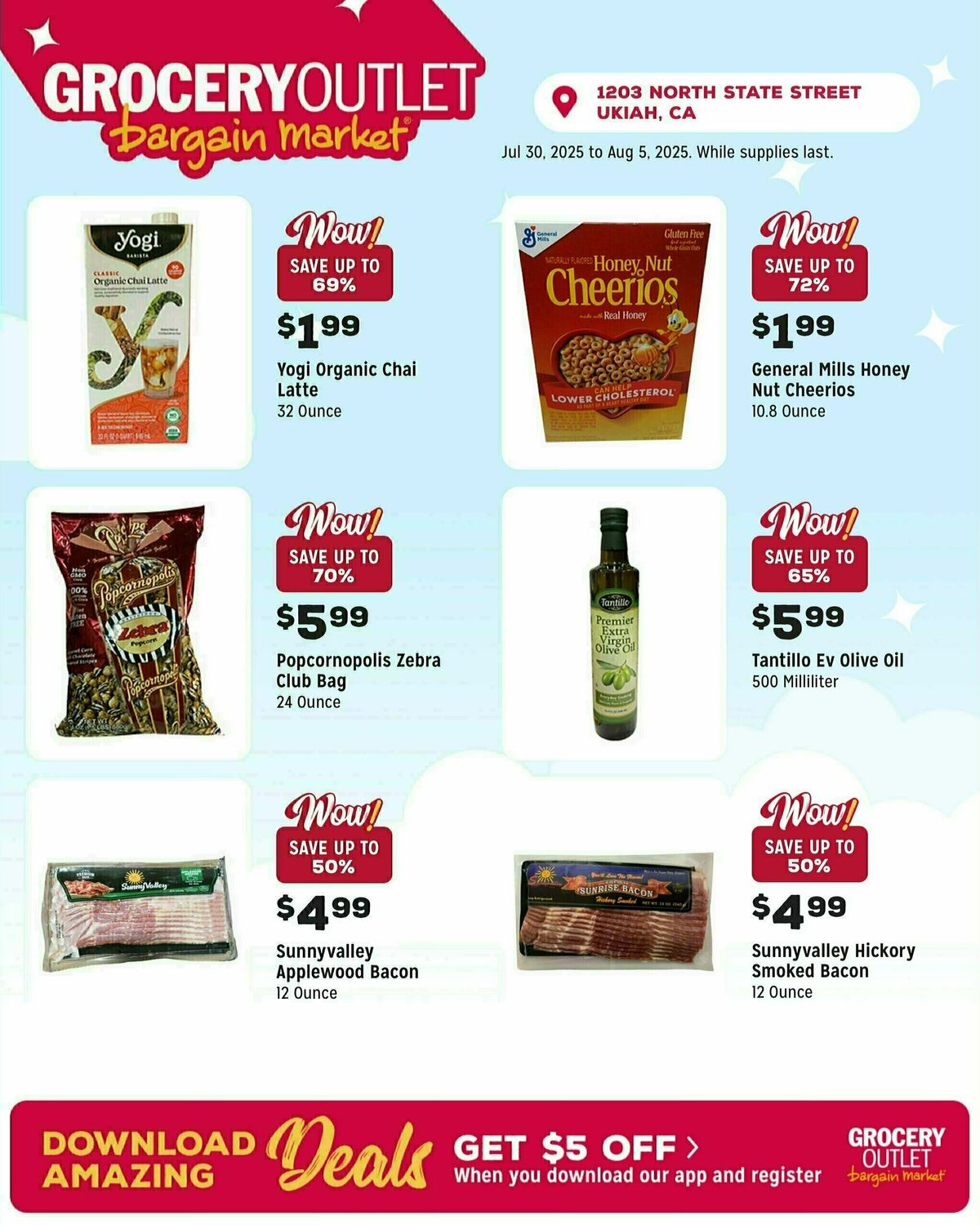 Grocery Outlet Weekly Ad from July 30