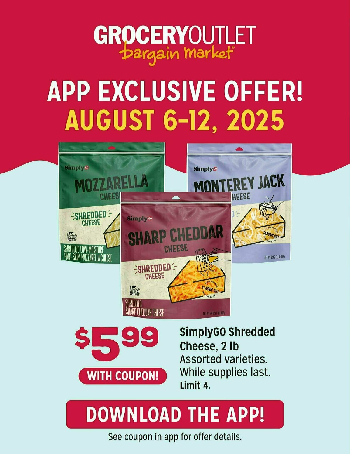 Grocery Outlet Weekly Ad from August 6