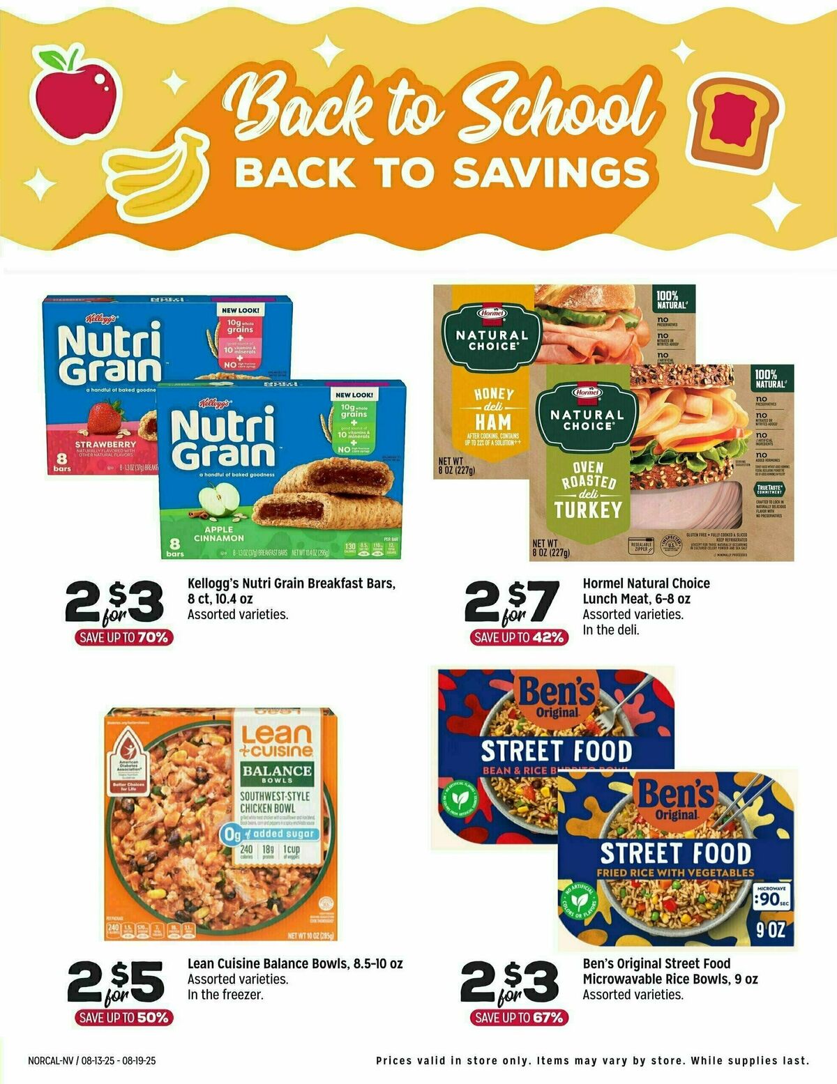 Grocery Outlet Weekly Ad from August 13