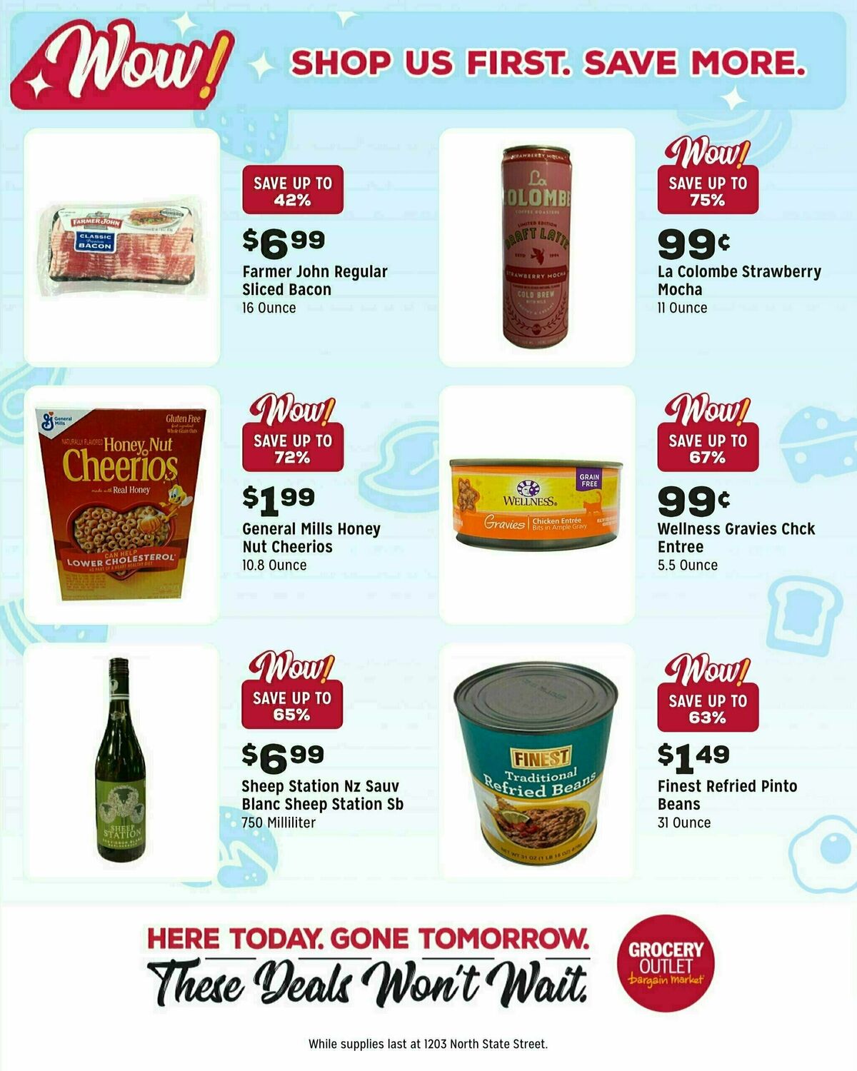 Grocery Outlet Weekly Ad from August 13