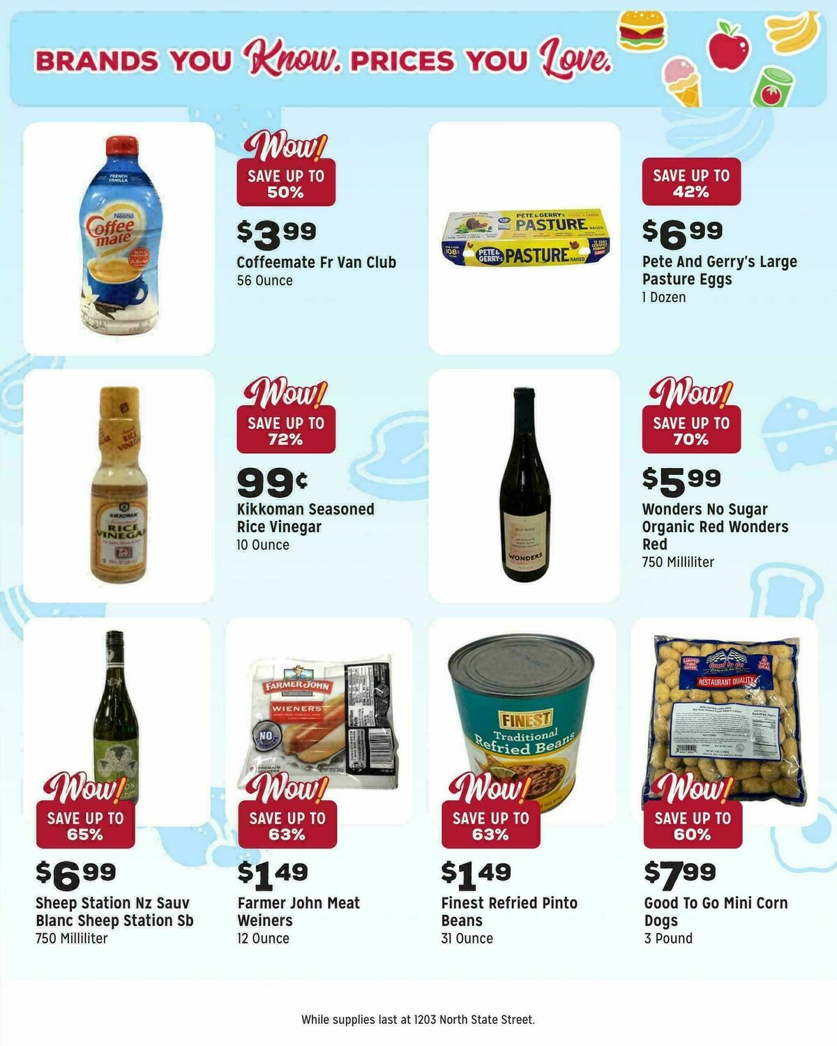 Grocery Outlet Exclusively Ours Weekly Ad from August 27