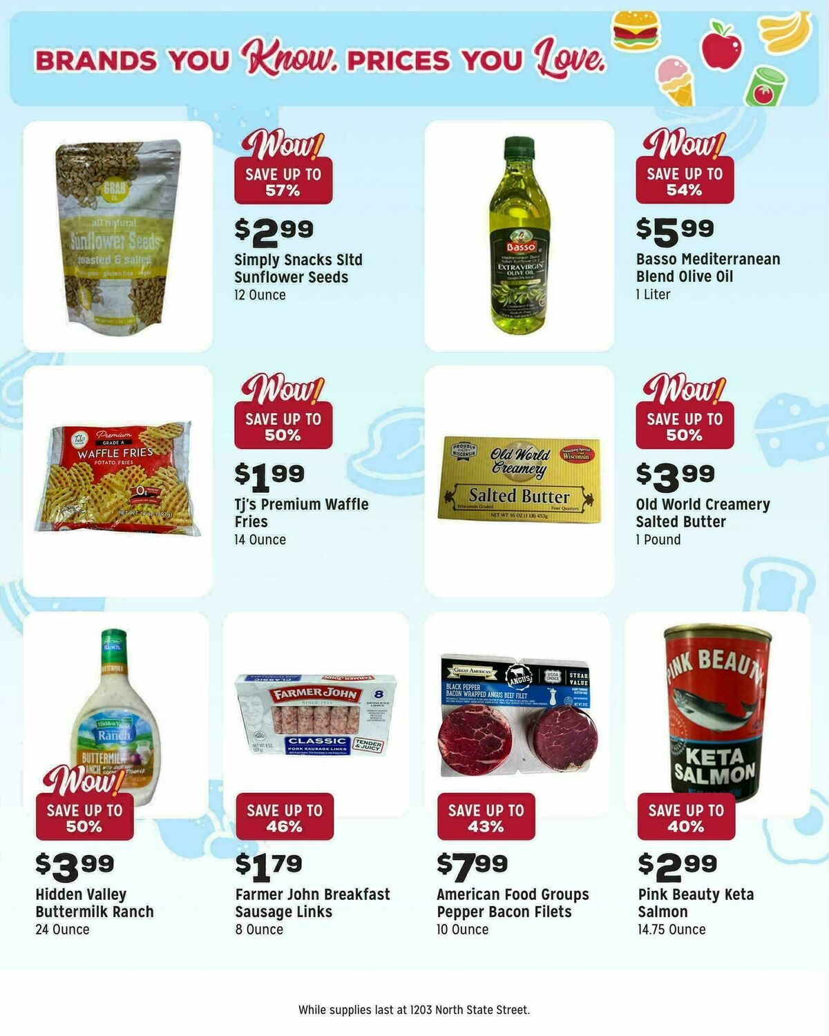 Grocery Outlet Exclusively Ours Weekly Ad from August 27