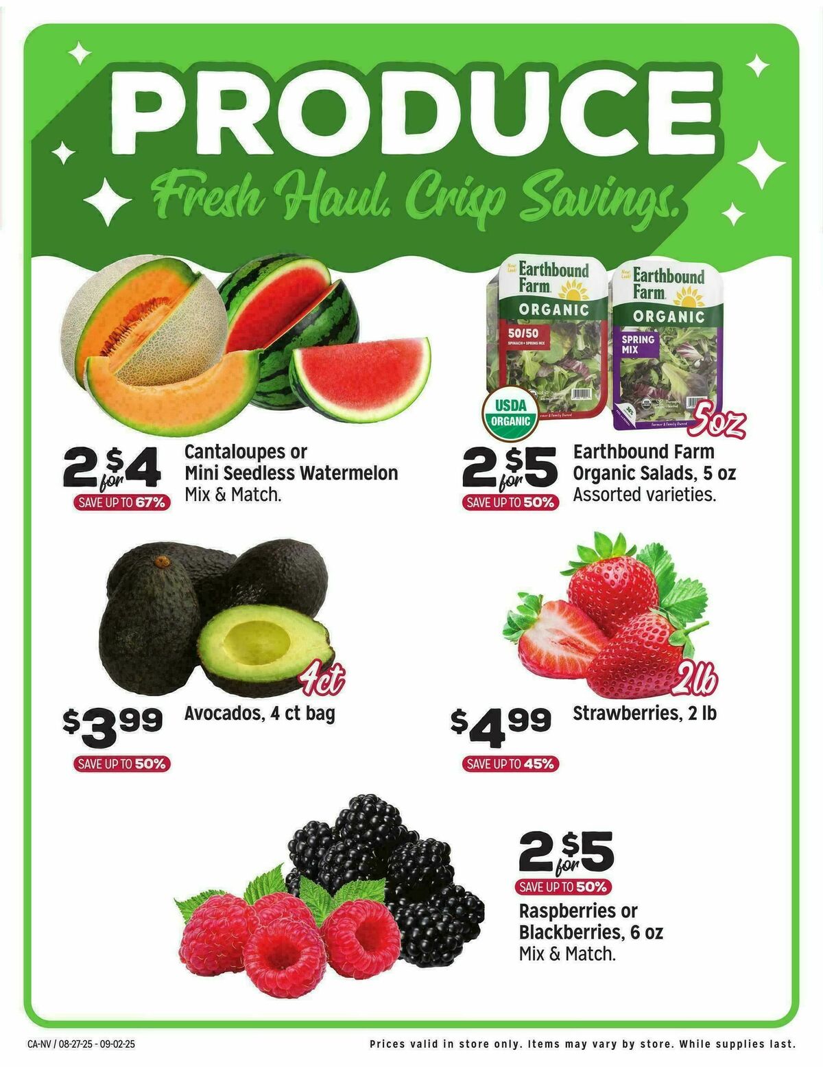 Grocery Outlet Exclusively Ours Weekly Ad from August 27