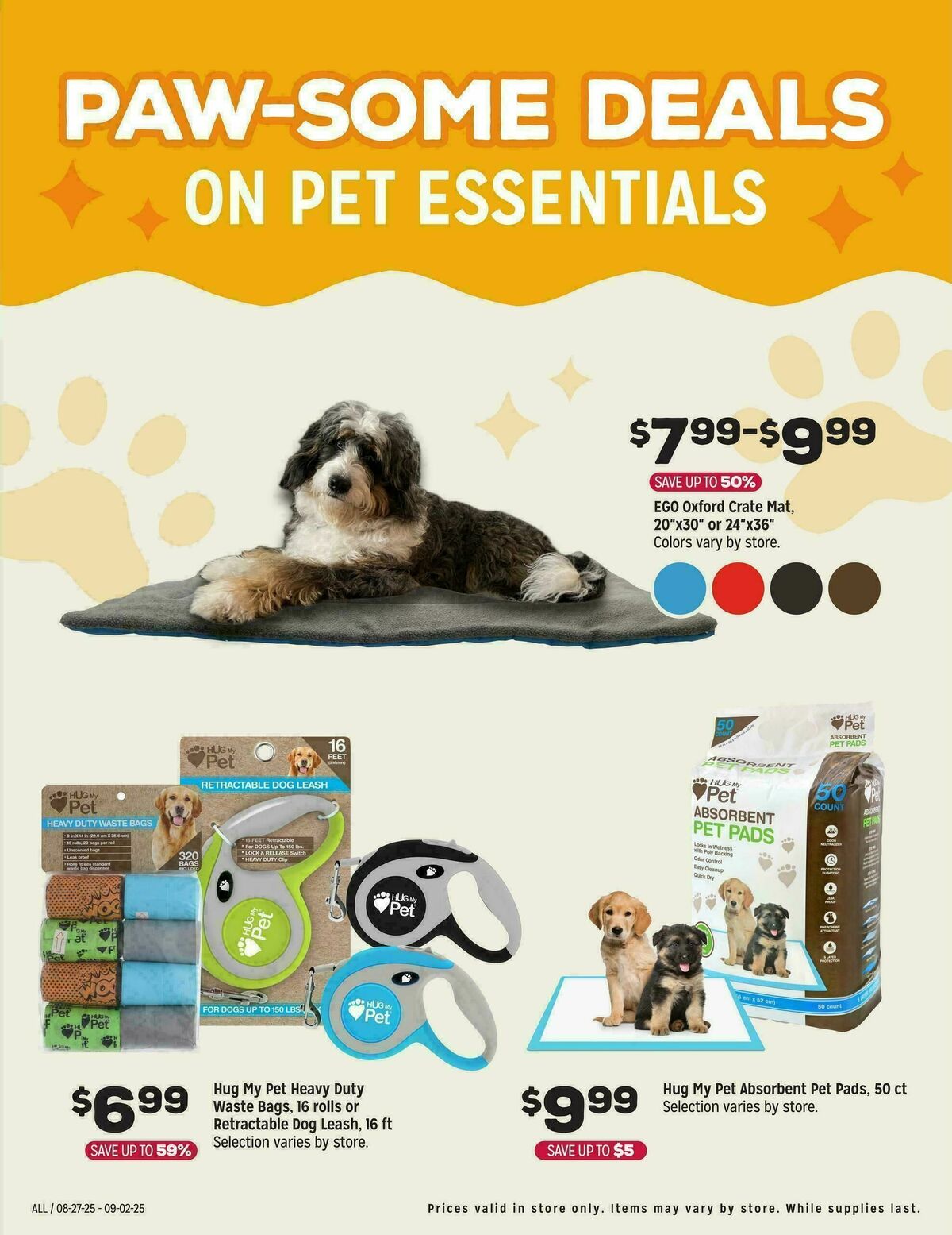 Grocery Outlet Exclusively Ours Weekly Ad from August 27