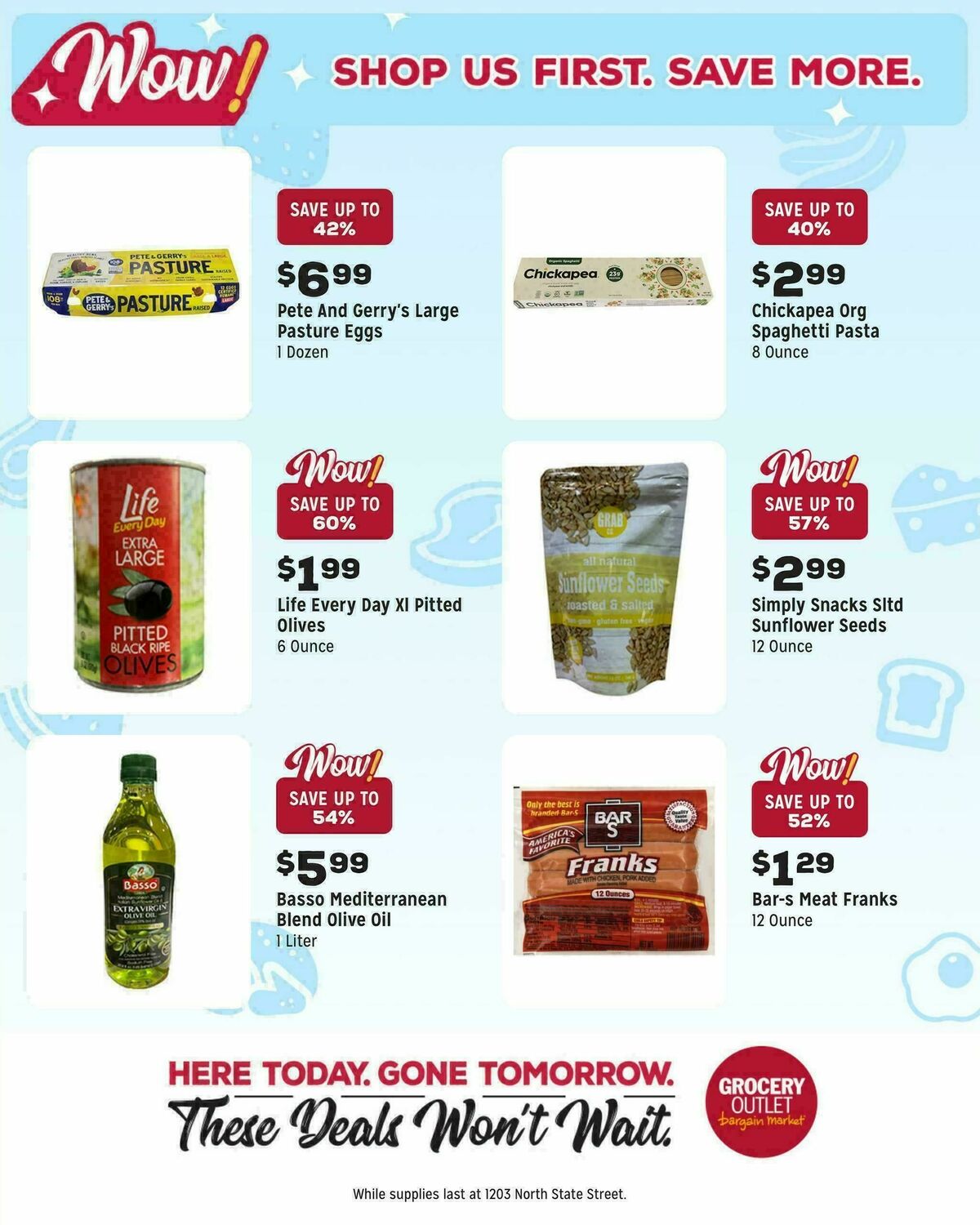 Grocery Outlet Weekly Ad from September 3