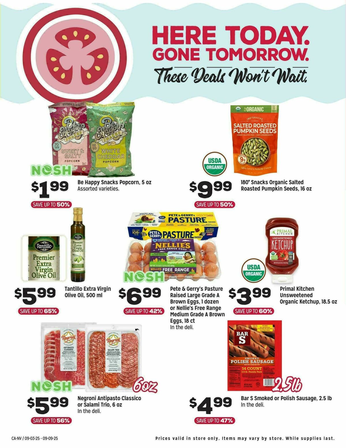 Grocery Outlet Weekly Ad from September 3