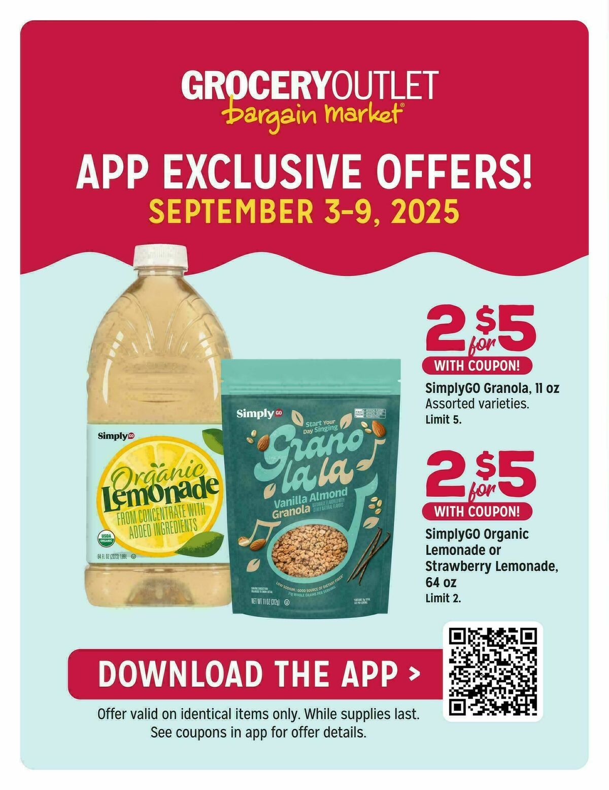 Grocery Outlet Weekly Ad from September 3