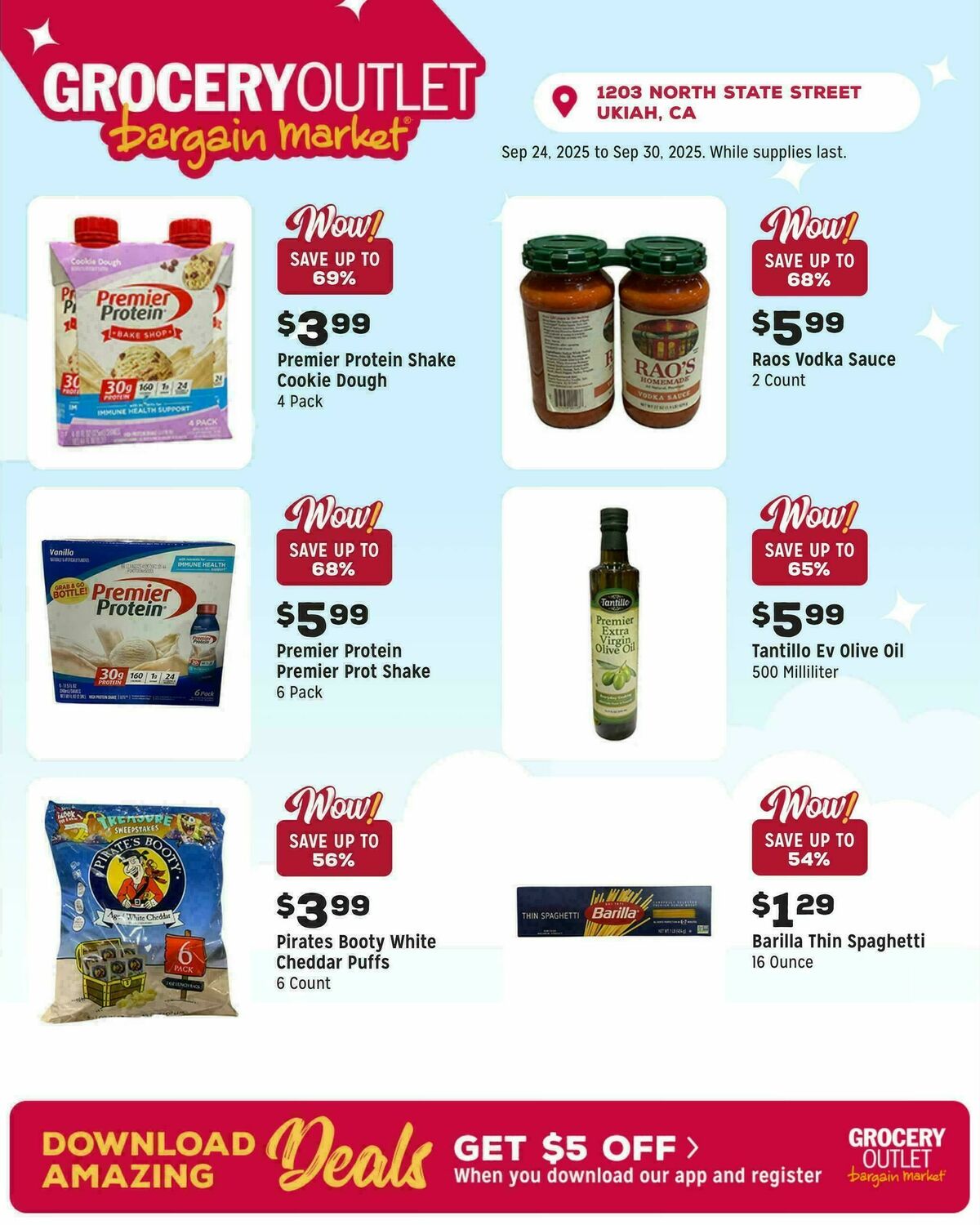 Grocery Outlet Weekly Ad from September 24