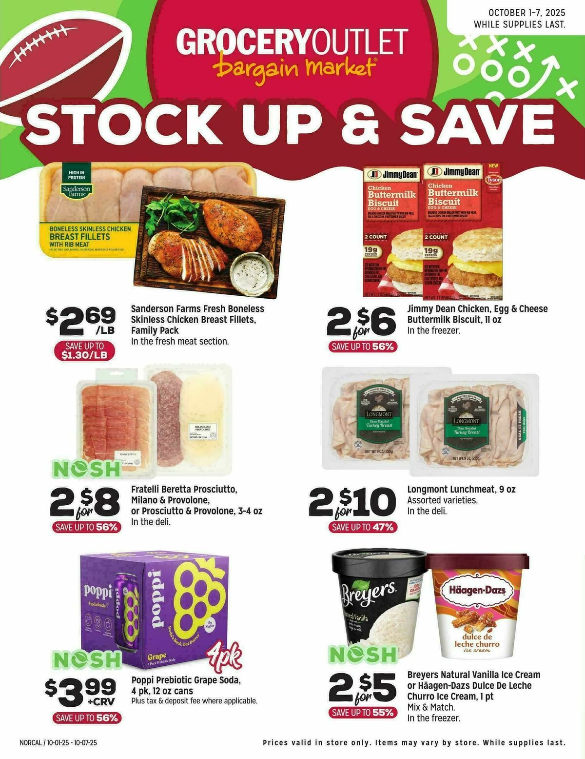 Grocery Outlet Weekly Ad from October 1