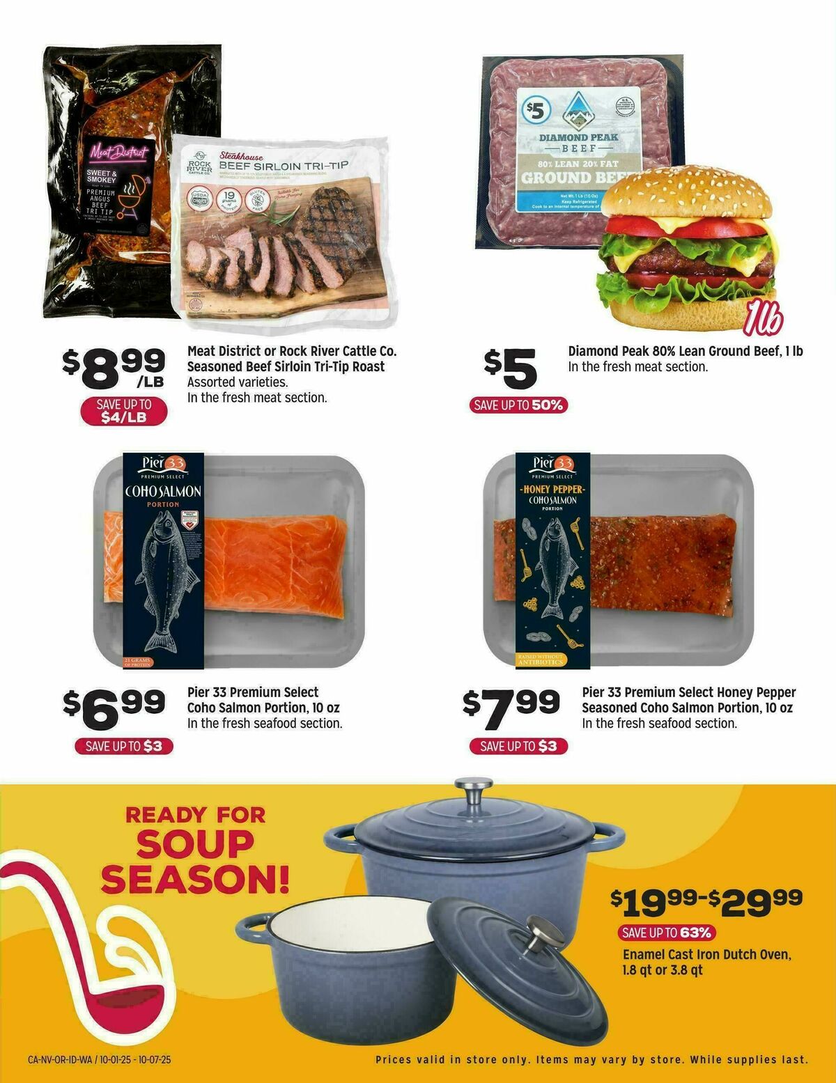 Grocery Outlet Weekly Ad from October 1