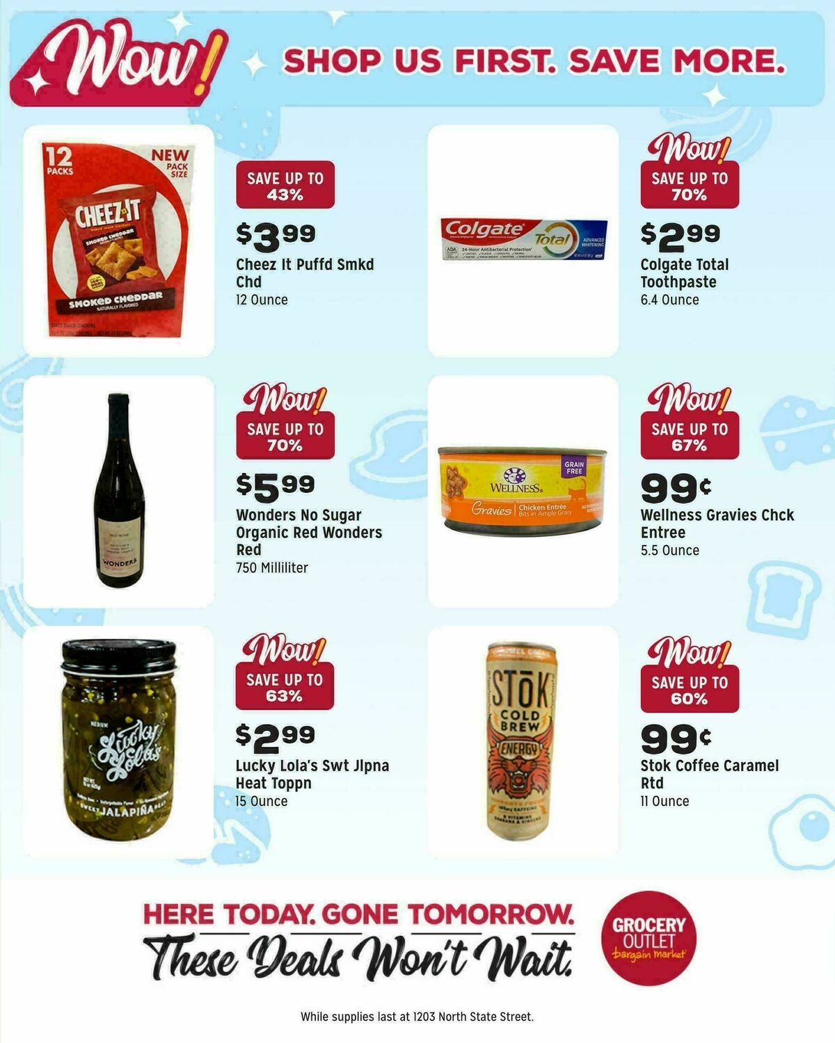 Grocery Outlet Weekly Ad from October 8