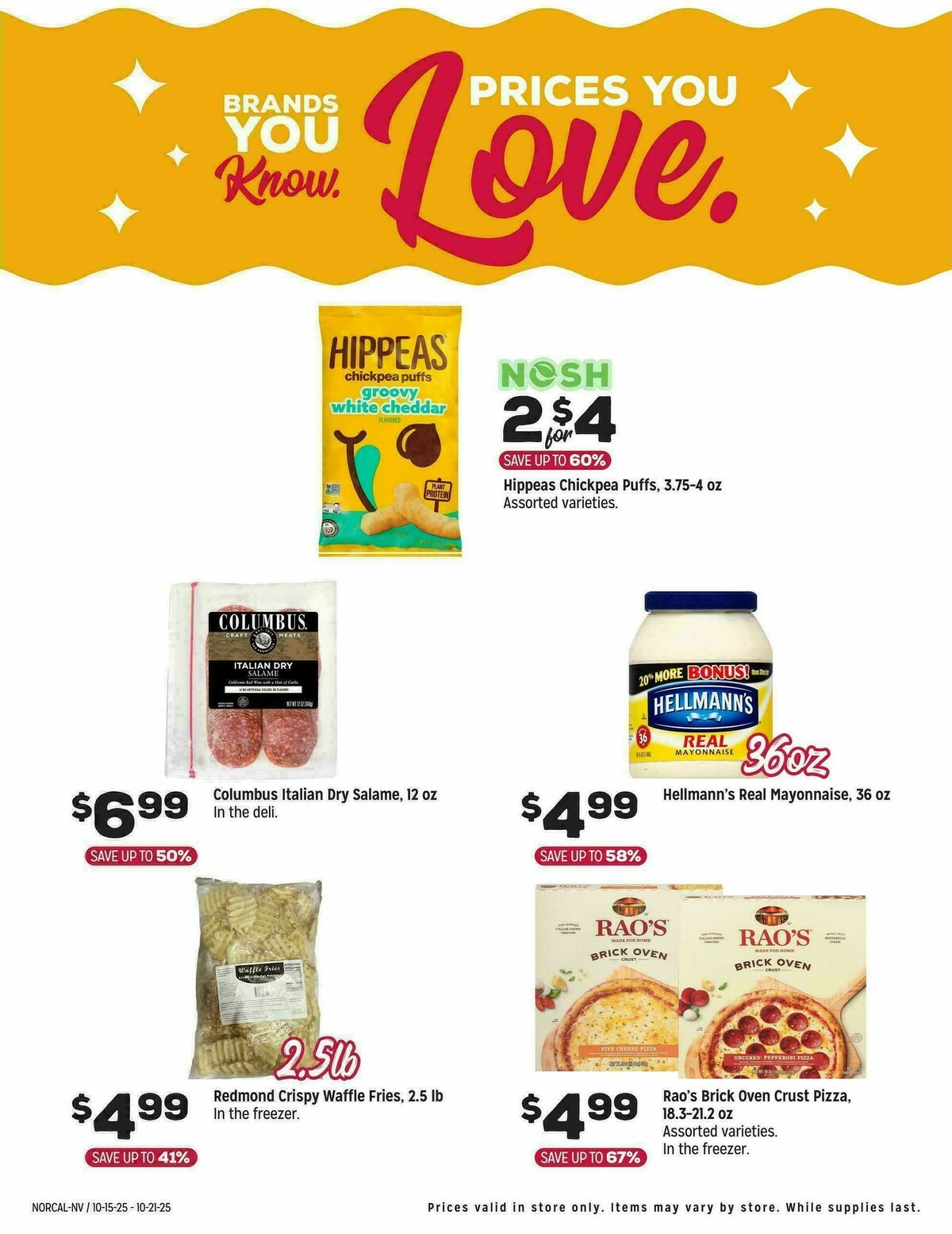 Grocery Outlet Weekly Ad from October 15