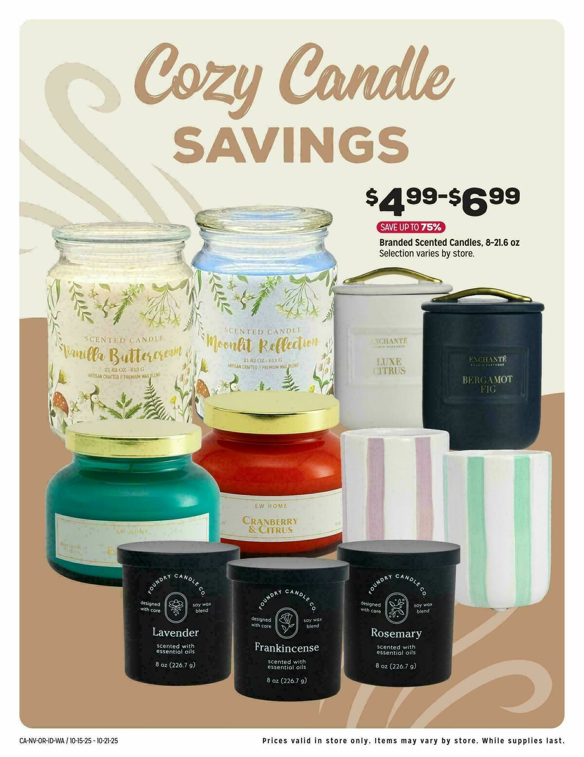 Grocery Outlet Weekly Ad from October 15