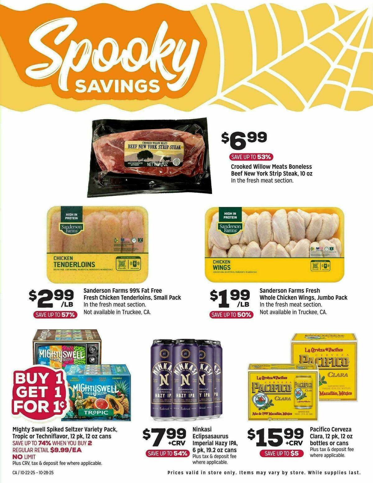 Grocery Outlet Weekly Ad from October 22