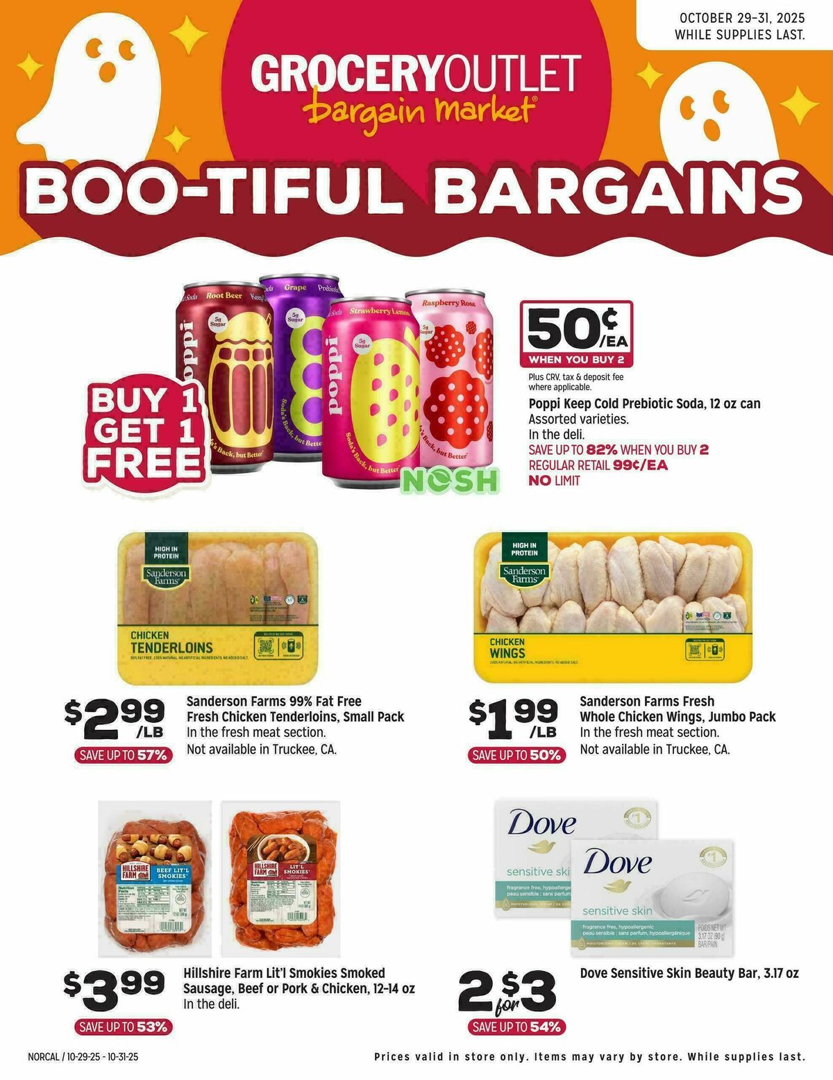 Grocery Outlet Weekly Ad from October 29