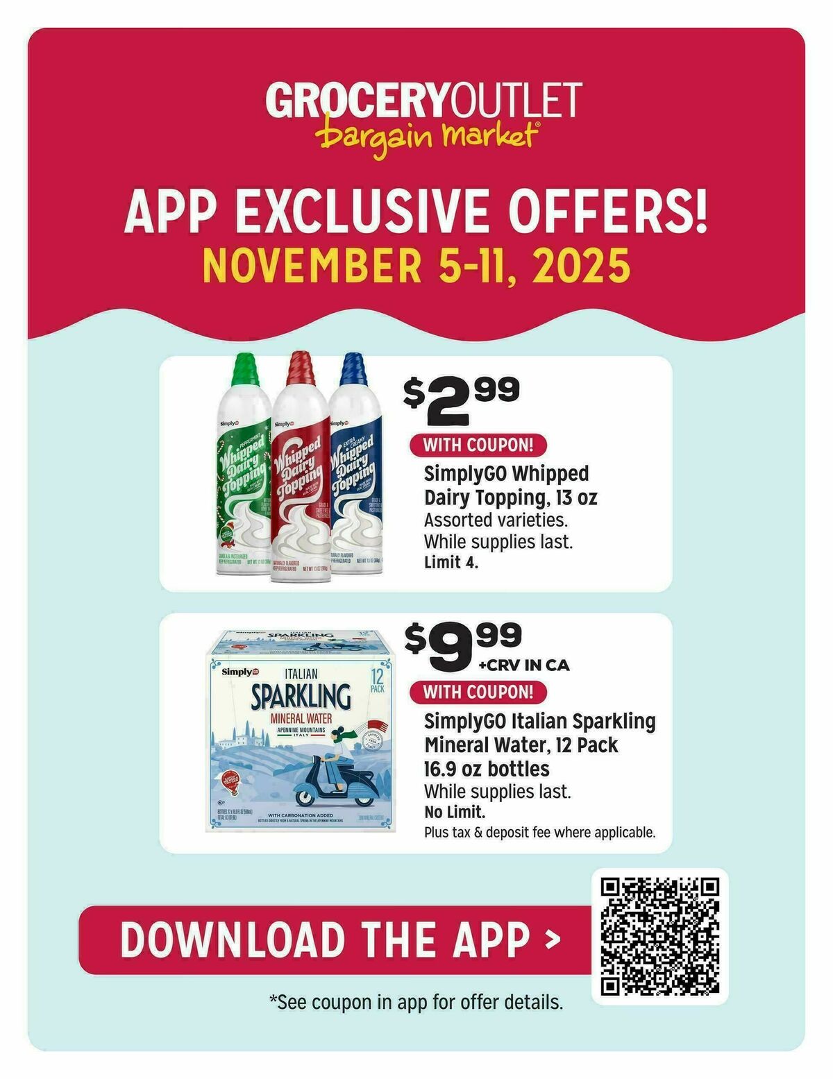 Grocery Outlet Weekly Ad from November 5