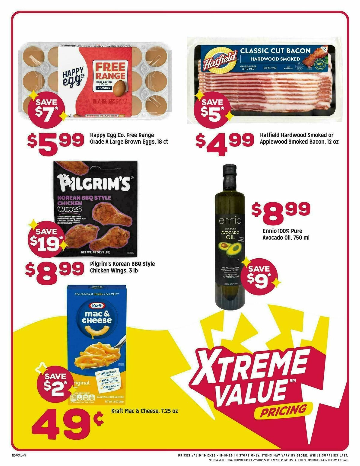 Grocery Outlet Exclusively Ours Weekly Ad from November 12