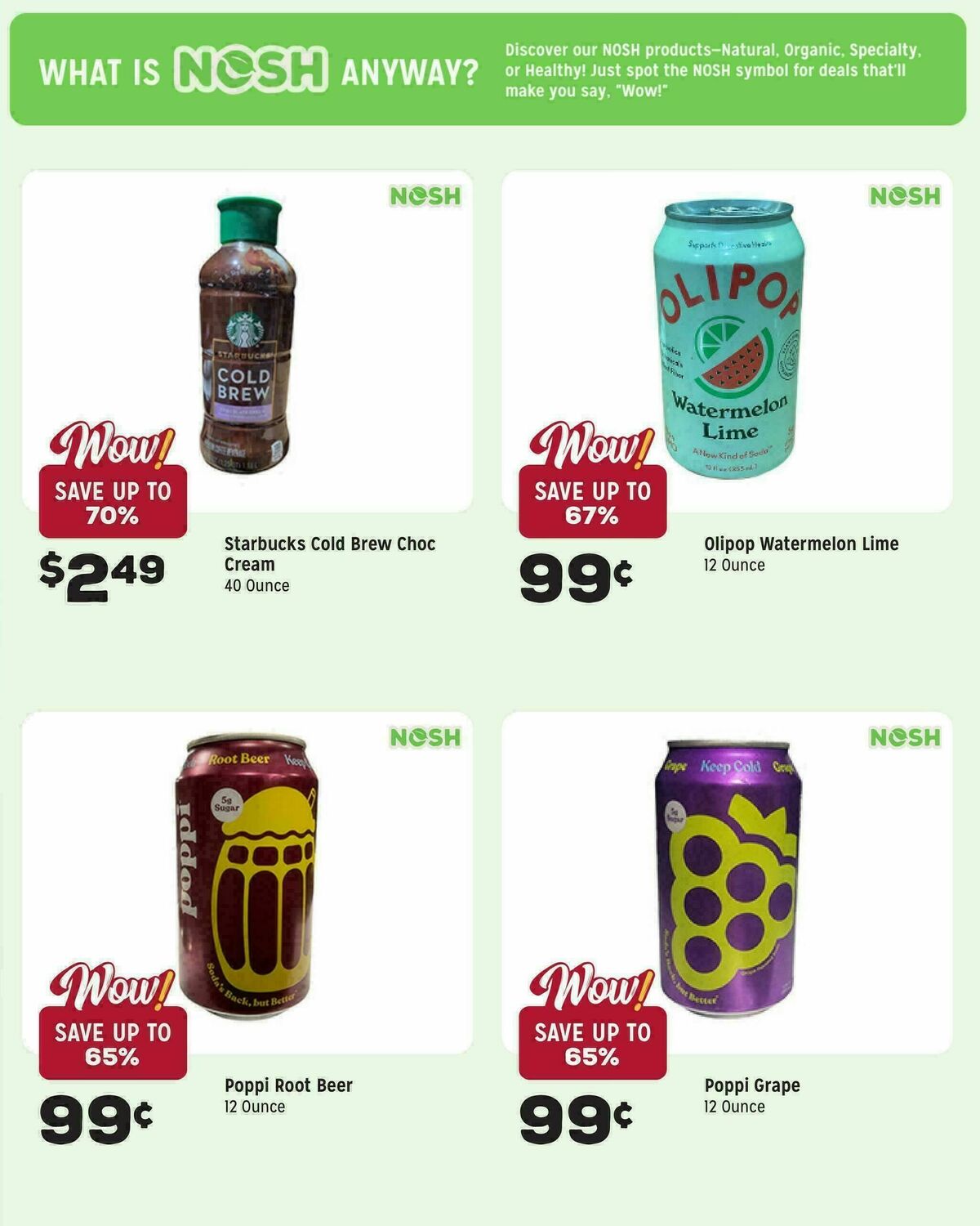 Grocery Outlet Exclusively Ours Weekly Ad from November 12