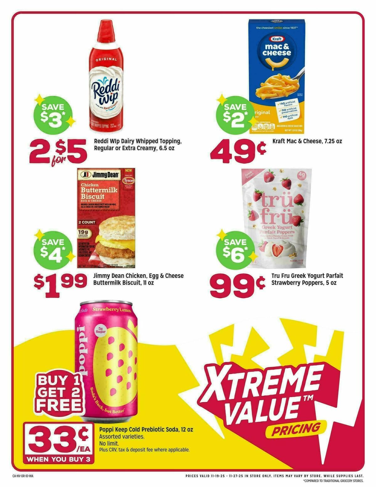 Grocery Outlet Weekly Ad from November 19