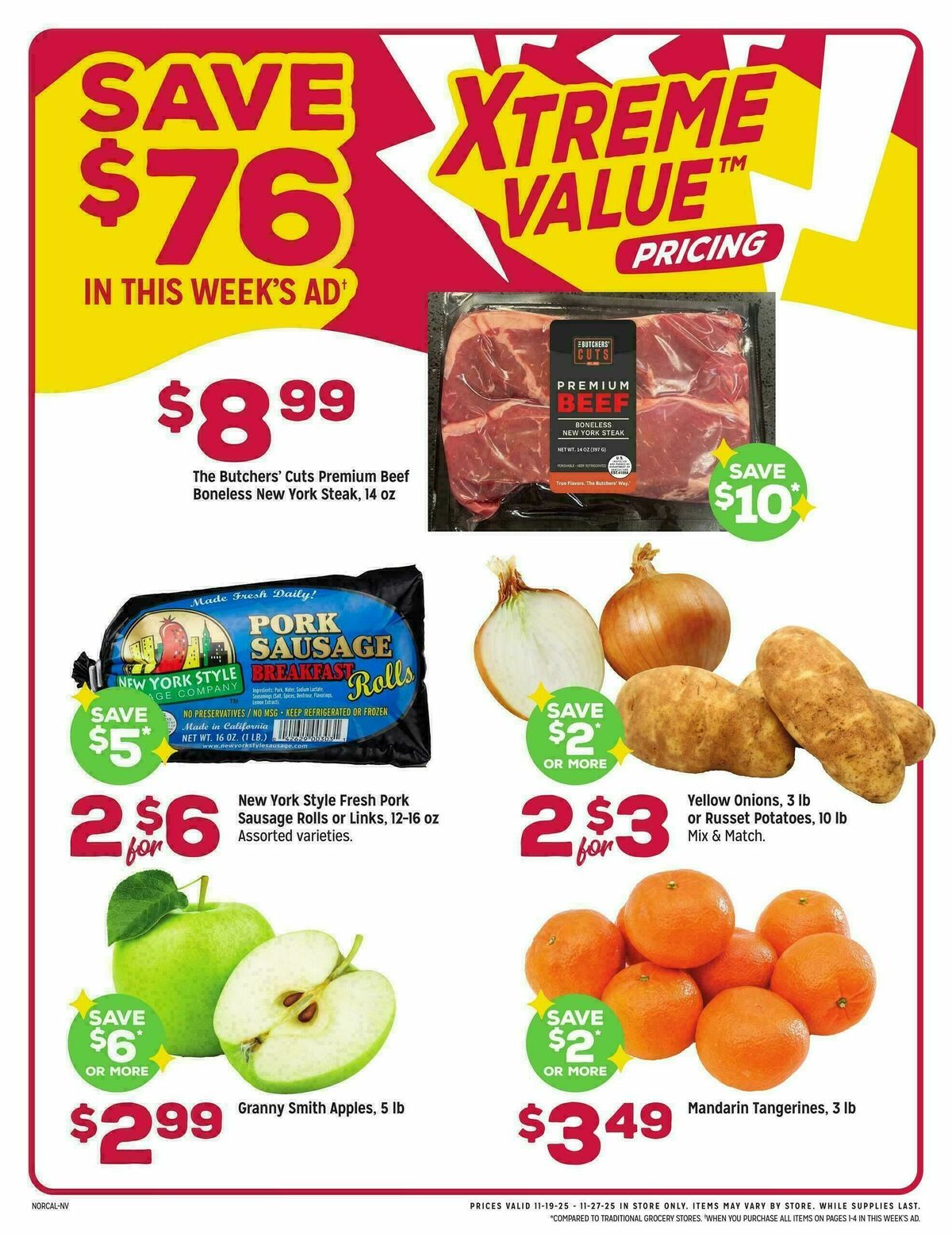 Grocery Outlet Weekly Ad from November 26