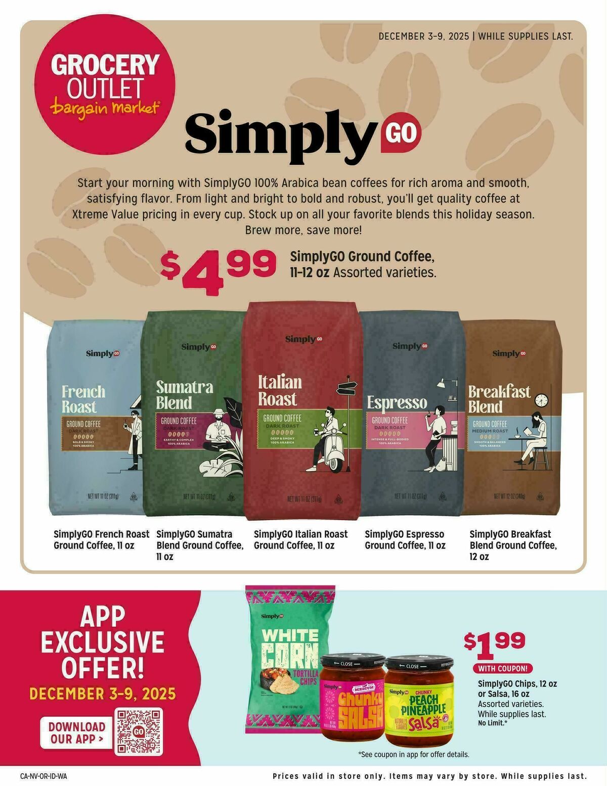 Grocery Outlet Exclusively Ours Weekly Ad from December 3