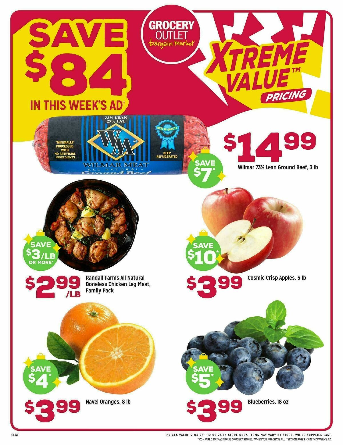 Grocery Outlet Weekly Ad from December 3