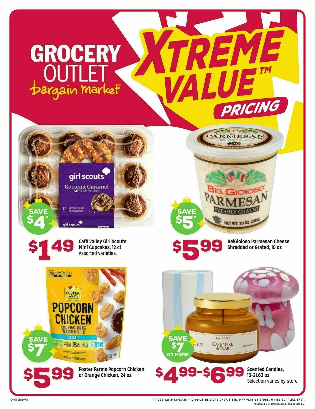 Grocery Outlet Weekly Ad from December 3