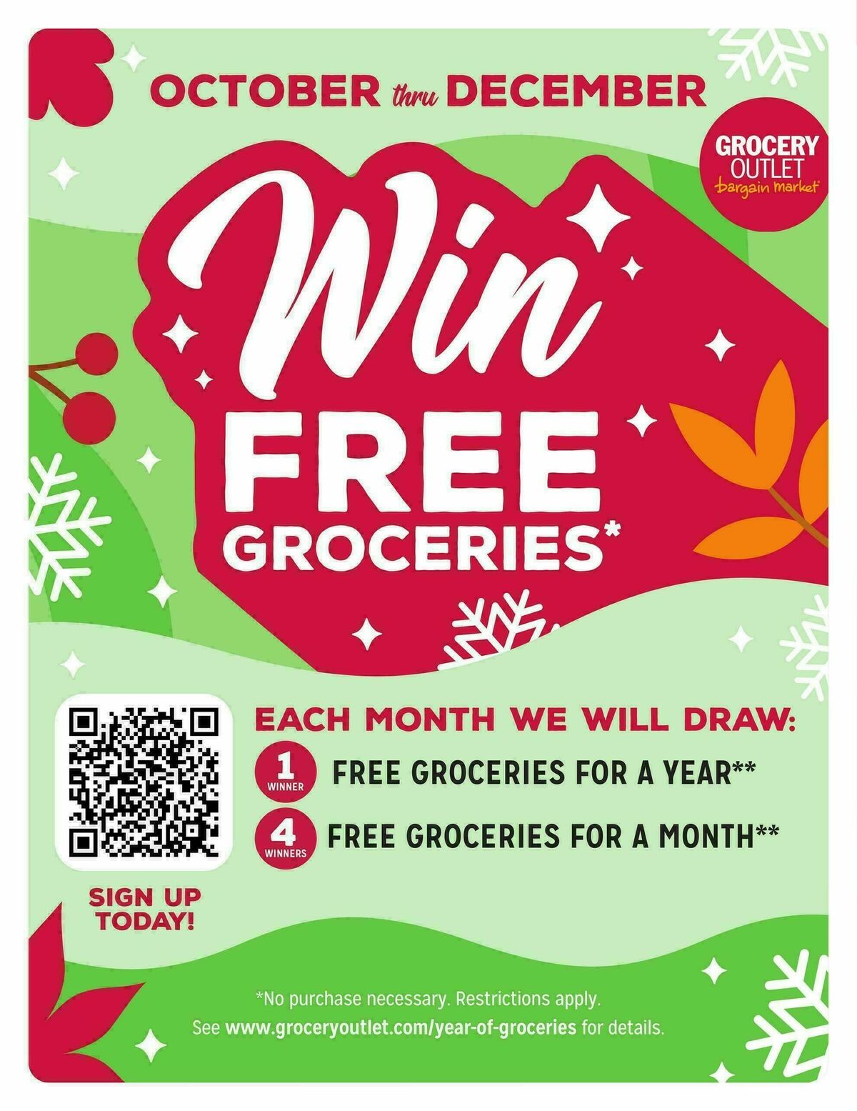 Grocery Outlet Weekly Ad from December 3