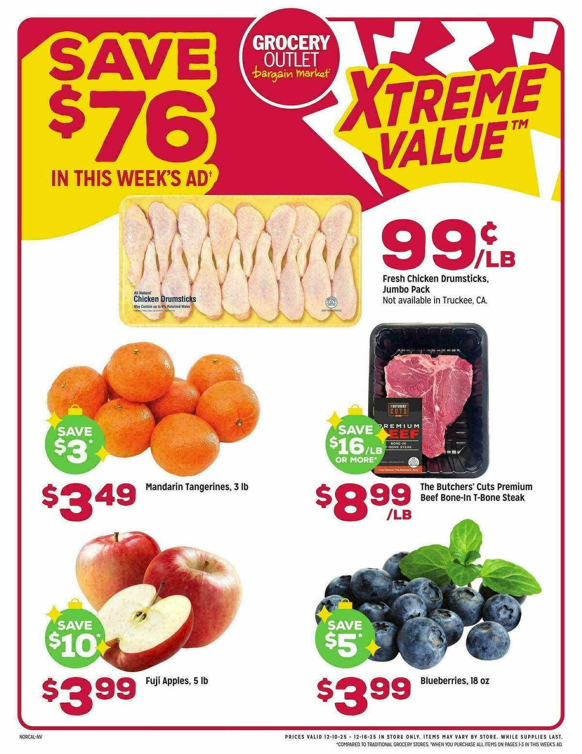 Grocery Outlet Weekly Ad from December 10