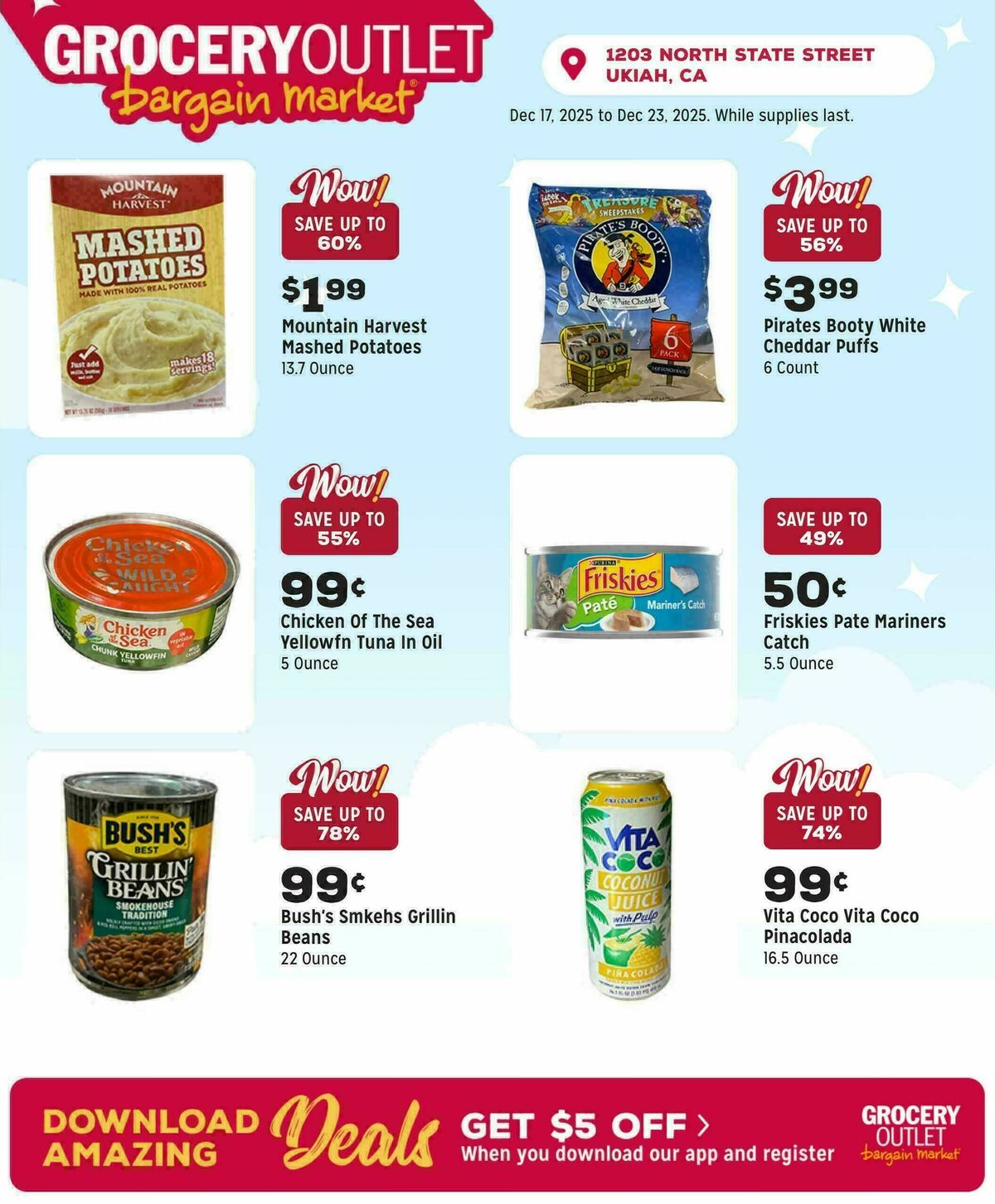 Grocery Outlet Weekly Ad from December 17